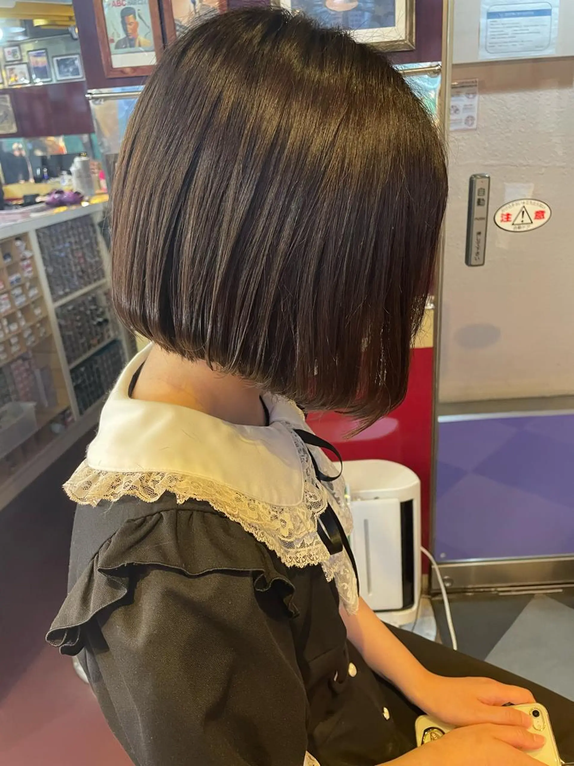 ミディアム ボブ 👑派手髪/カット 👑ANRYのヘアスタイル