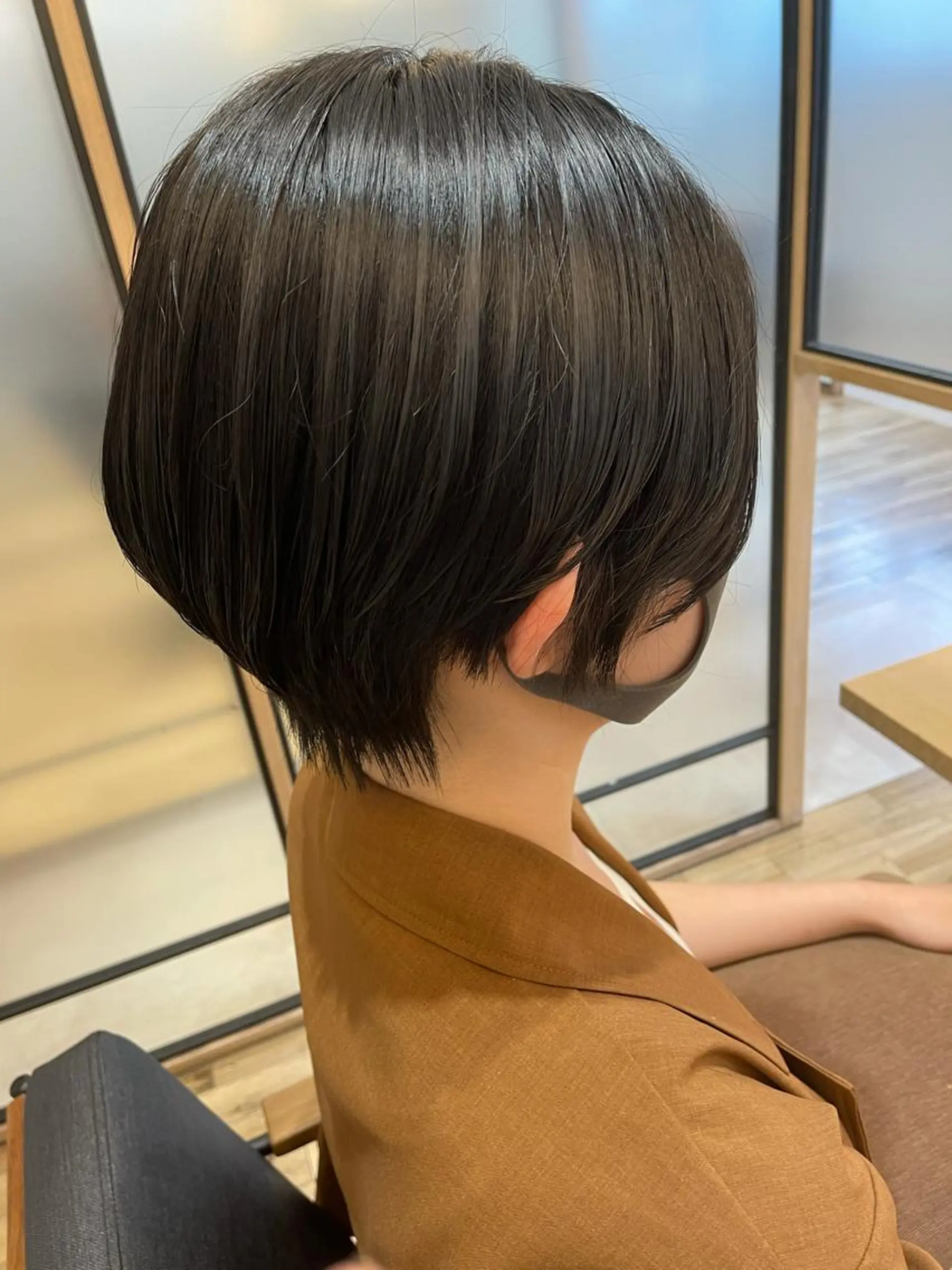 ショート ショートヘア カット ヘアカラー トリートメント シノハラ ガクト ショート/白髪ぼかしのヘアスタイル