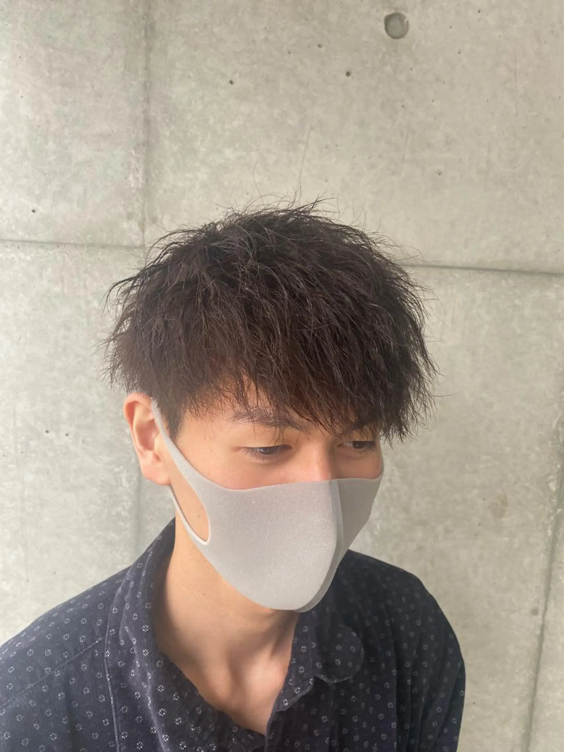 メンズ ヘアカラー FERIA池田 石田較貴のヘアスタイル