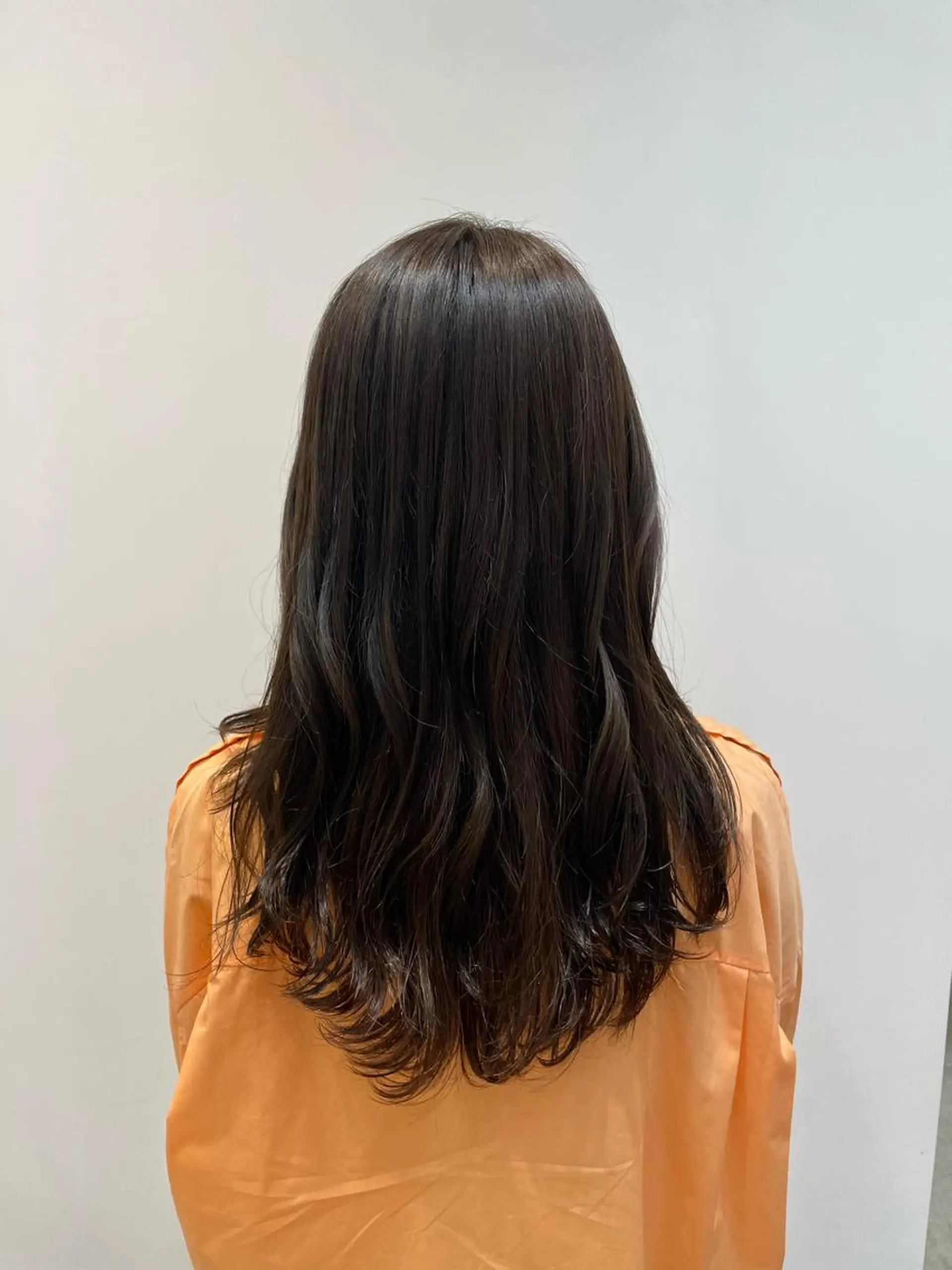 ロング カラー FILMS 綾菜のヘアスタイル