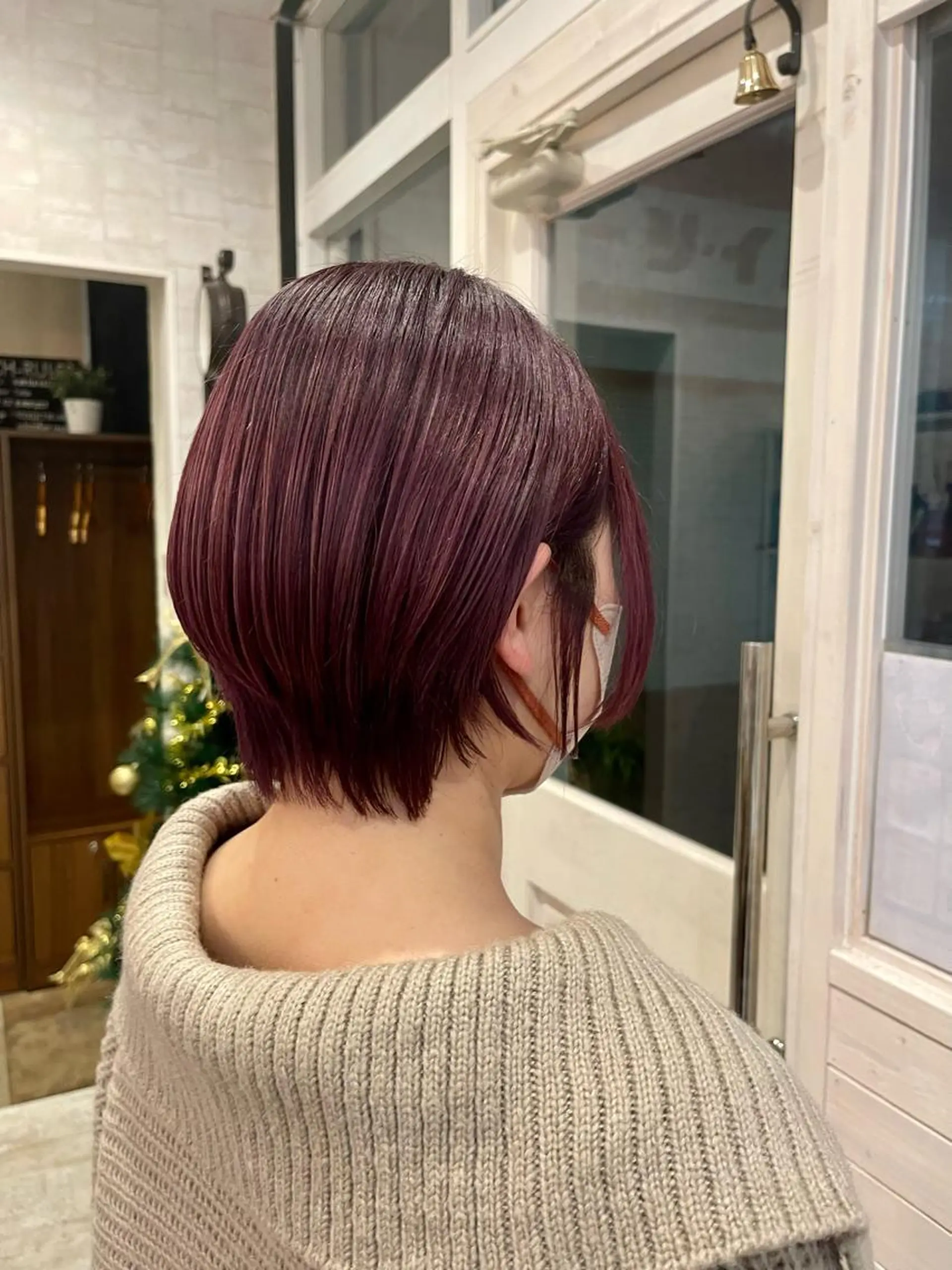 ショート ショートボブ ボブ ショートヘア カット ヘアカラー トリートメント 🍭透明感カラー 志賀拓海🍬🌈のヘアスタイル