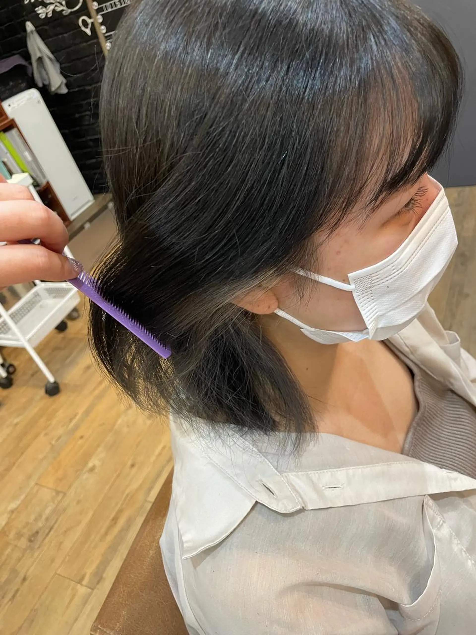 カラー カット ヘアカラー ROPE🫧 フウカのヘアスタイル