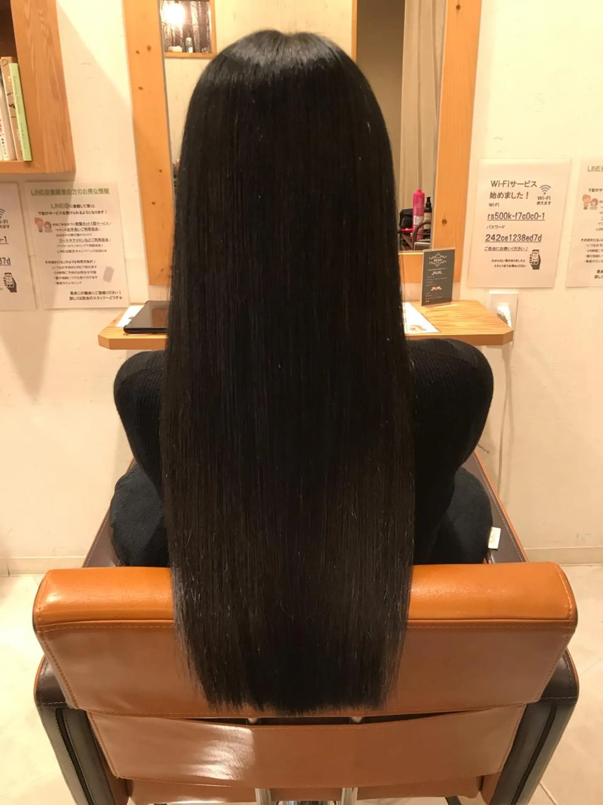 ロング 縮毛矯正 ツヤ髪専門美容師 桑原　和誠のヘアスタイル