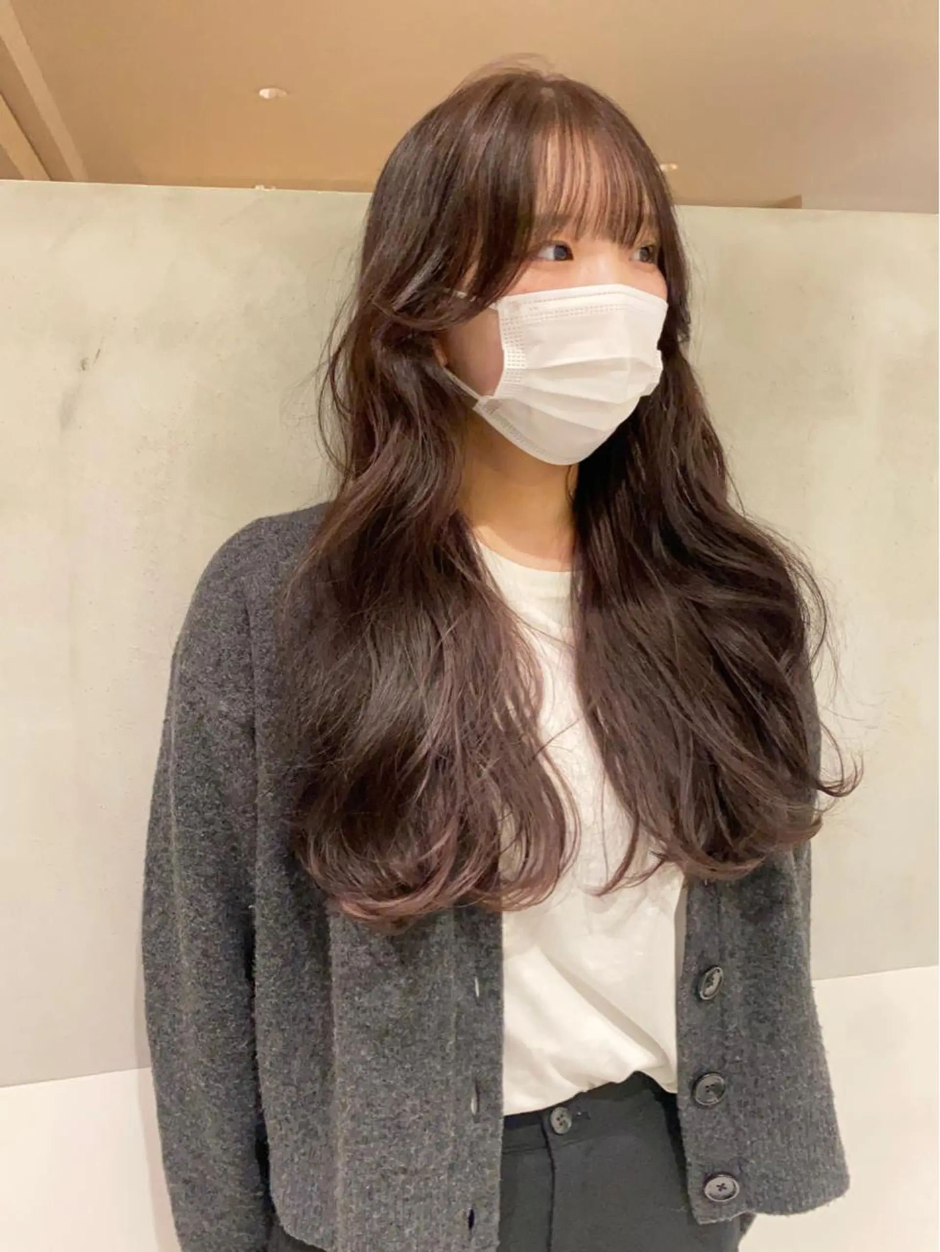 ロング 韓国レイヤーカット 🇰🇷mireiのヘアスタイル