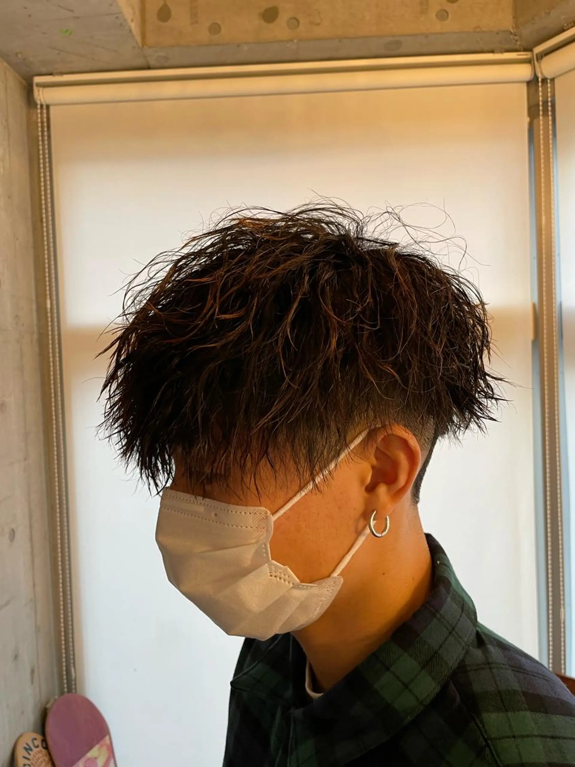 ショート パーマ メンズ カット パーマ トリートメント 🔥メンズ特化パーマ 🦖増田弘明🦖のヘアスタイル