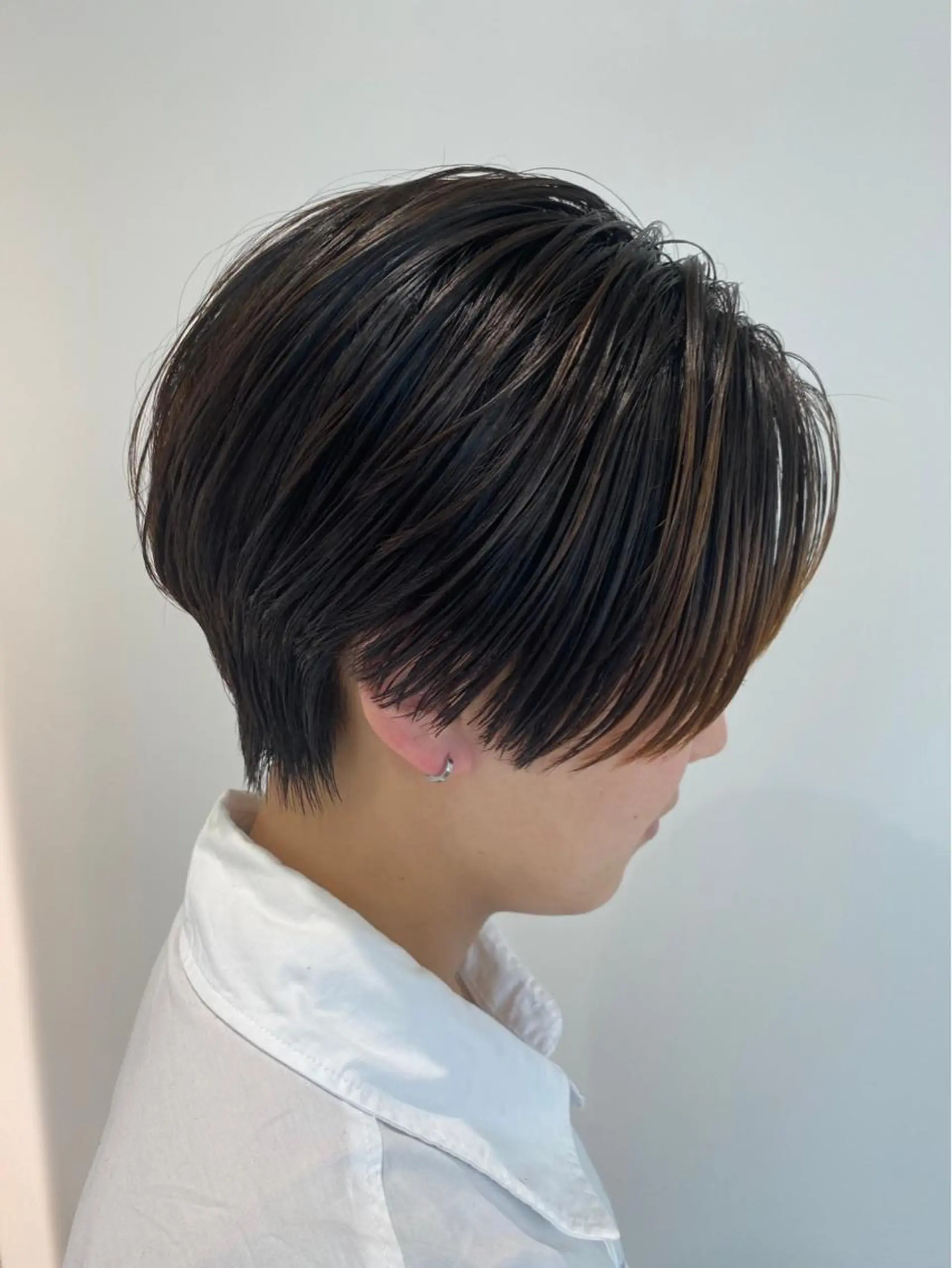 ショート ウサミ/透明感カラー レイヤーカット🌈のヘアスタイル