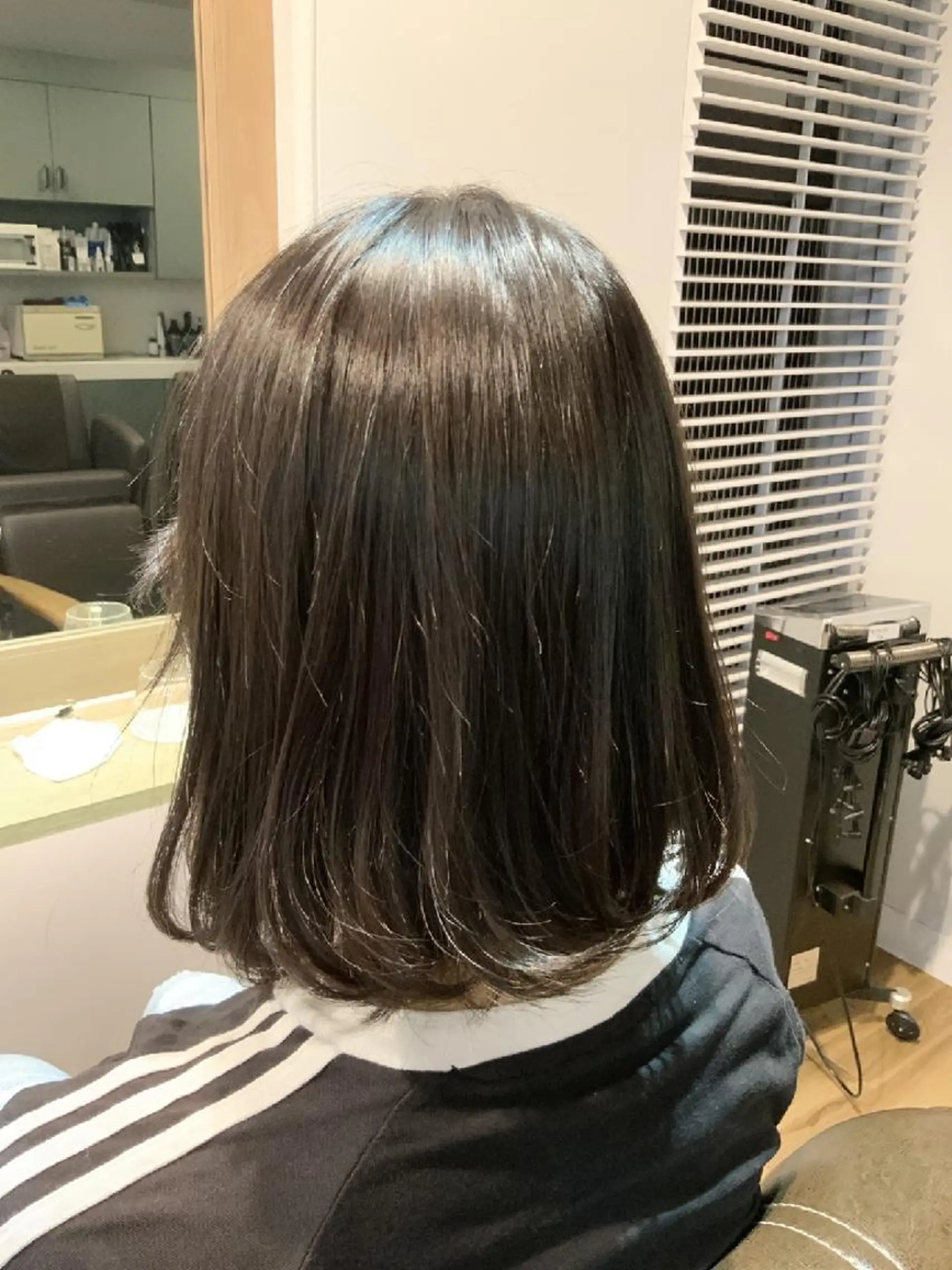 カラー アッシュ 堀 望美のヘアスタイル