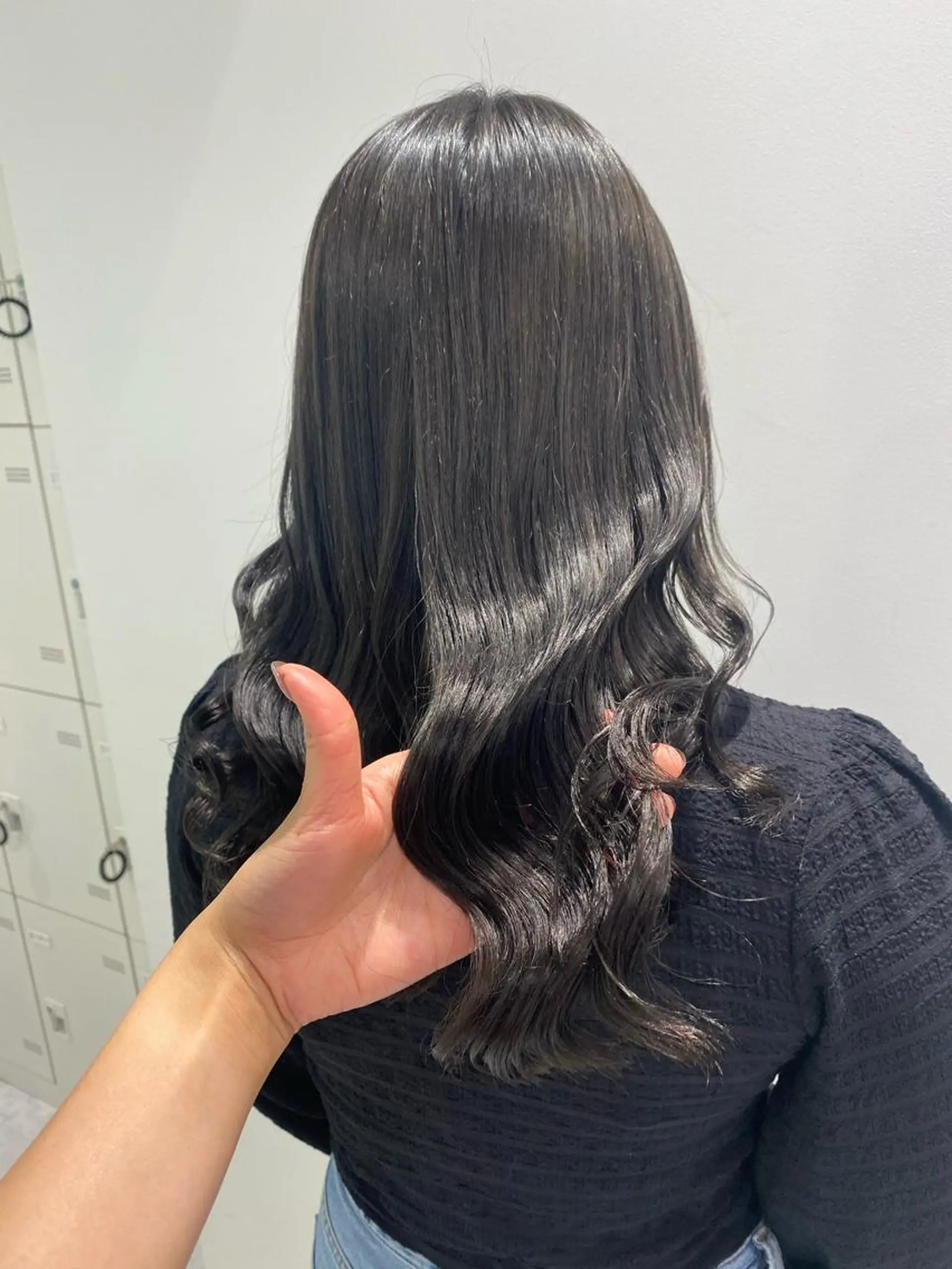 ミディアム カラー ヘアアレンジ ヘアカラー GOTODAY shair salon 横浜mare店所属・透明感抜群カラー mai🍑♡のヘアスタイル