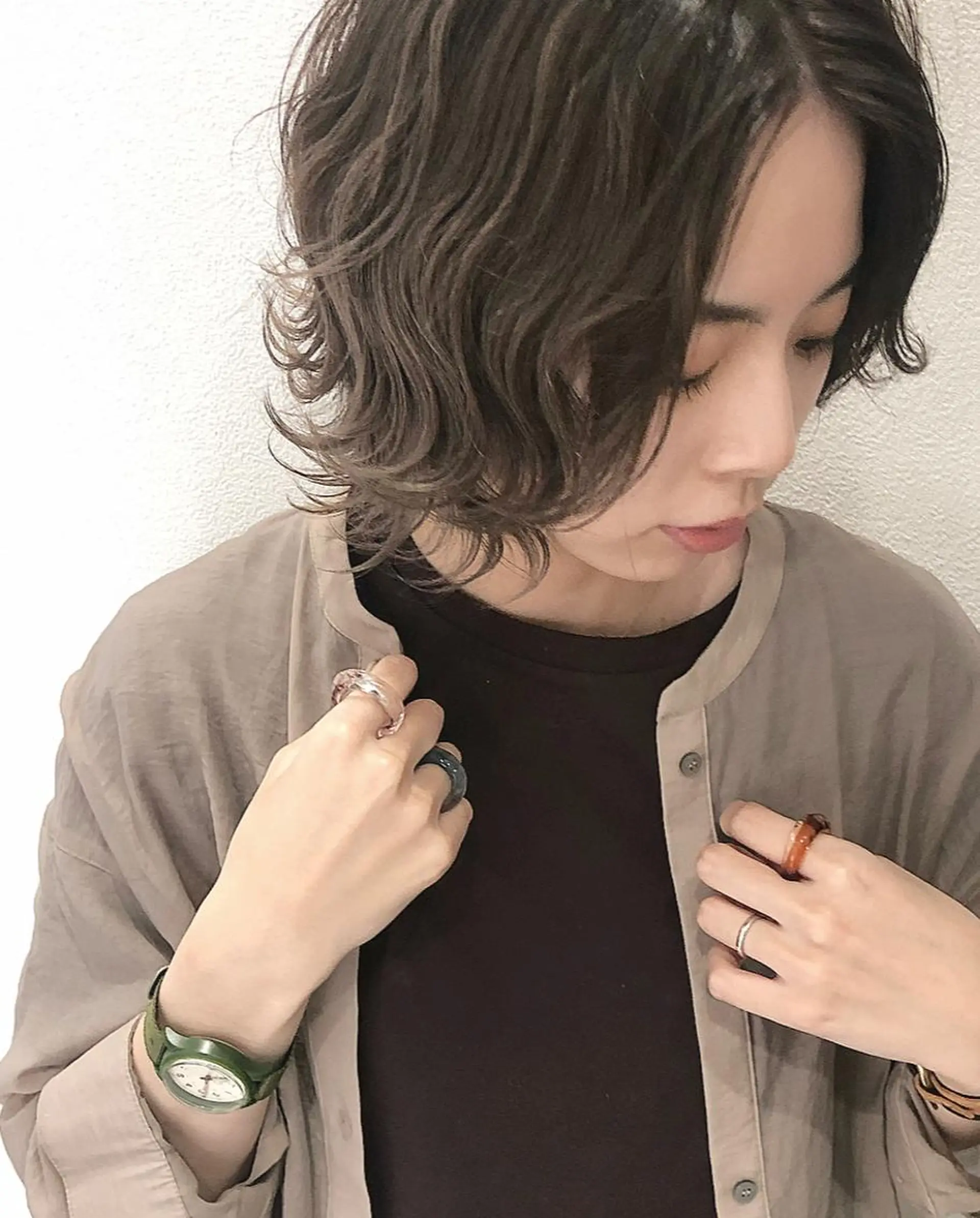 ショート ショートヘア anB ハルカのヘアスタイル