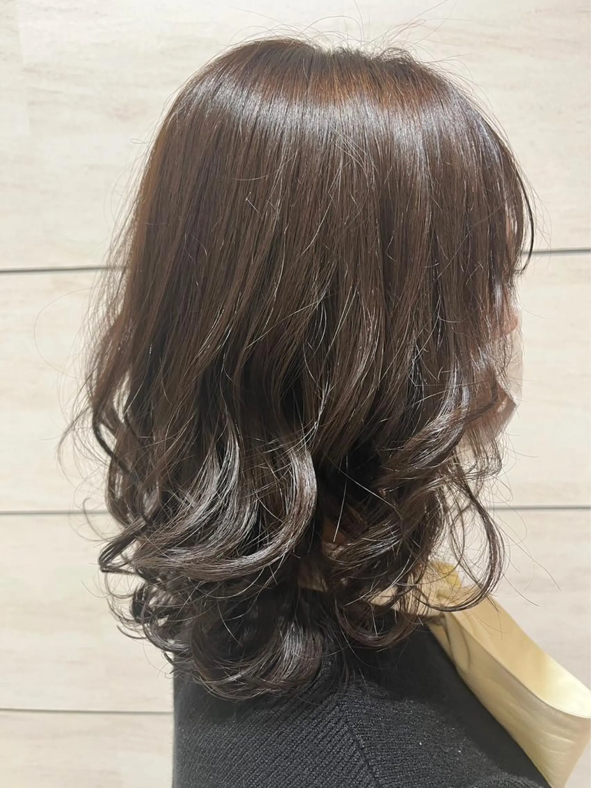 ミディアム カラー アッシュ アッシュブラウン ブラウンカラー 🧬艶髪エク向井 琉矢🧬のヘアスタイル