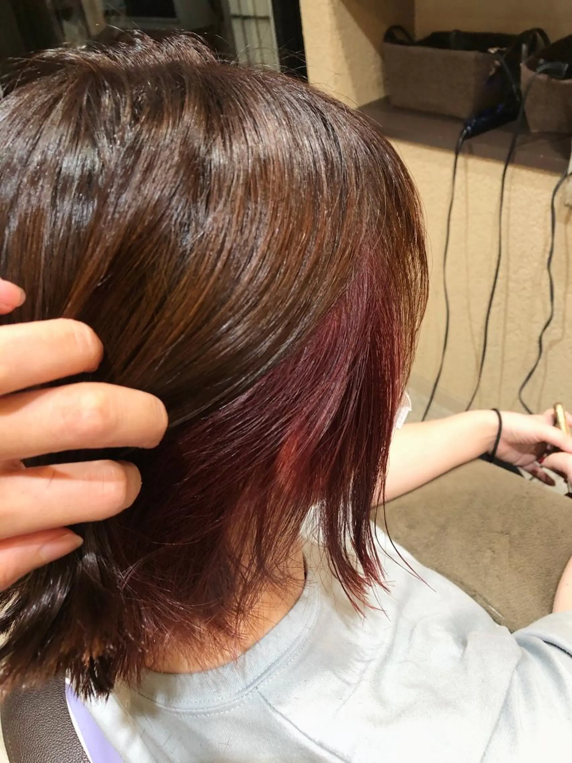 ショート カラー 森田 真由のヘアスタイル