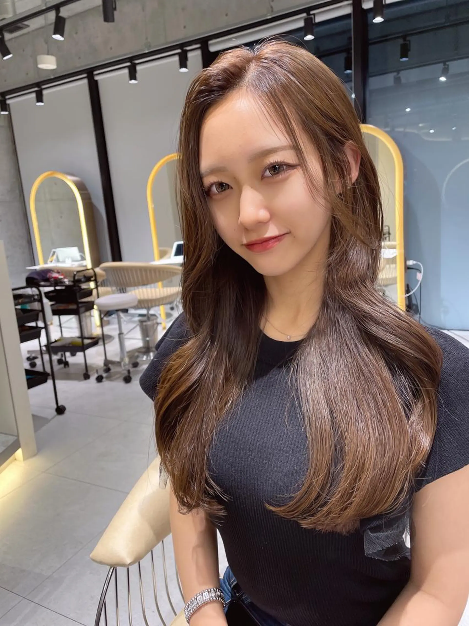 ロング 《髪質改善✖️ハイト ーン🧸》小嶋拓也のヘアスタイル