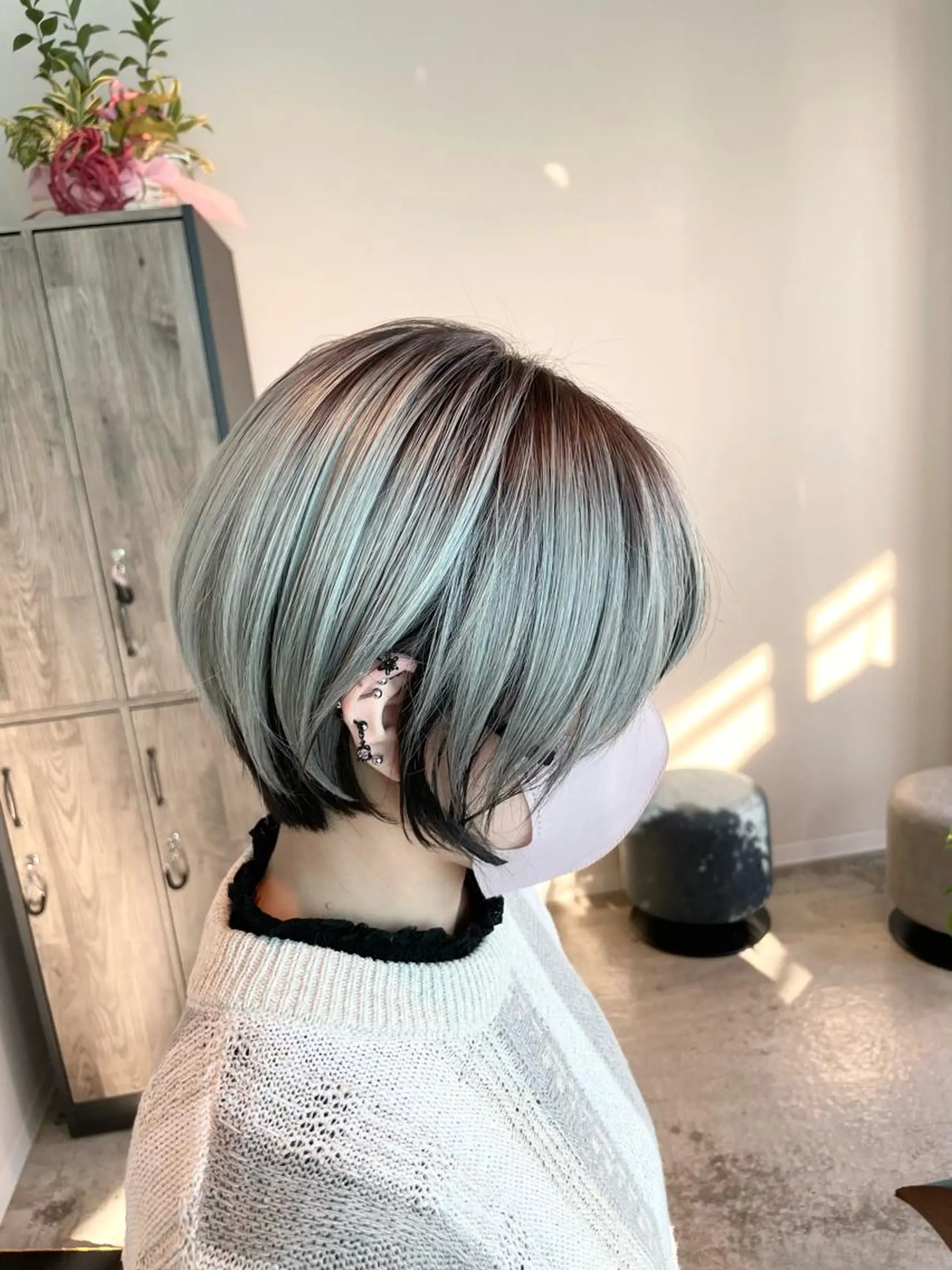 ショート カラー カット ヘアカラー トリートメント ✨髪質改善/ブリーチ /ショート高山のヘアスタイル