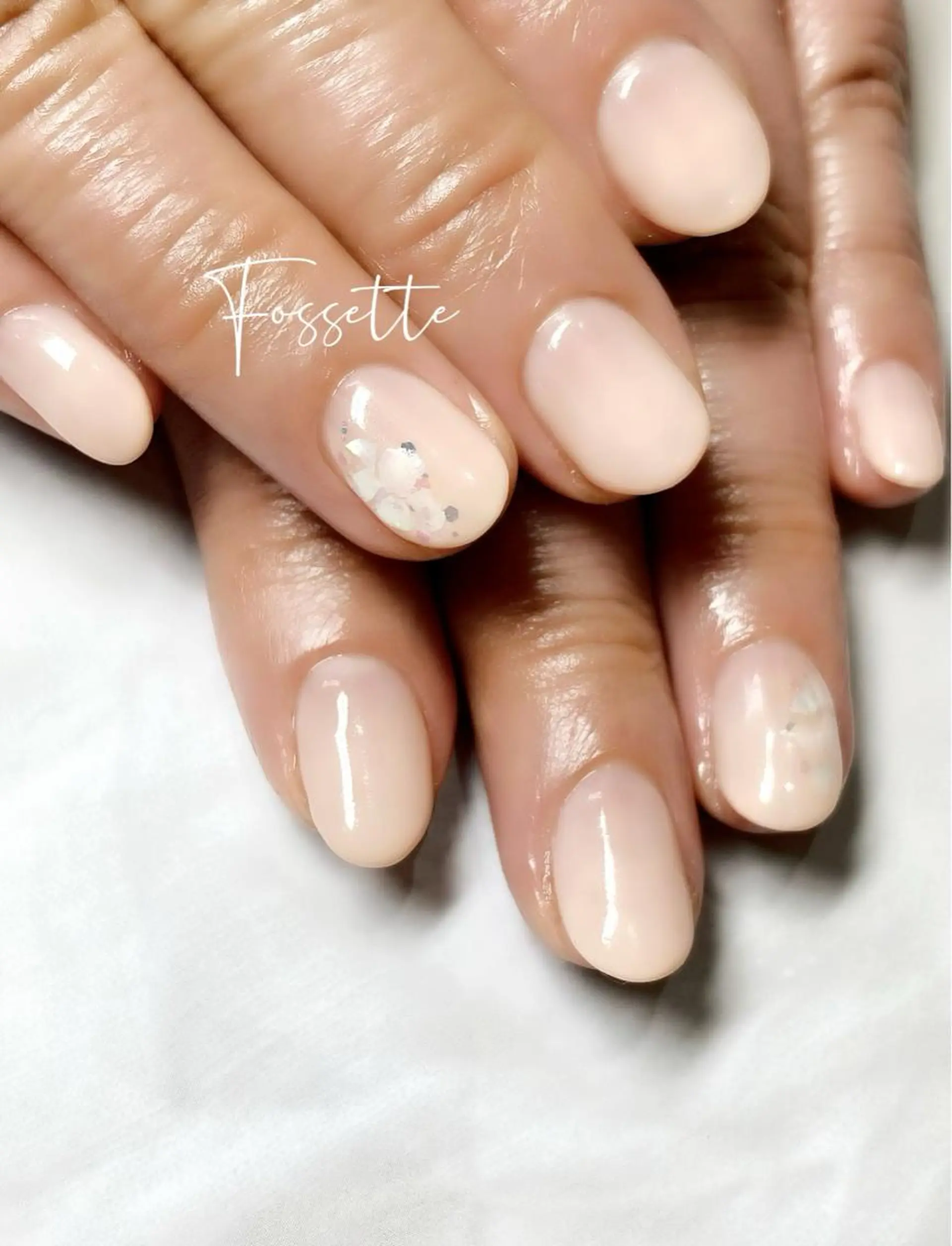 ネイル オフィスネイル シンプルネイル nailsalon Fossetteのネイルデザイン