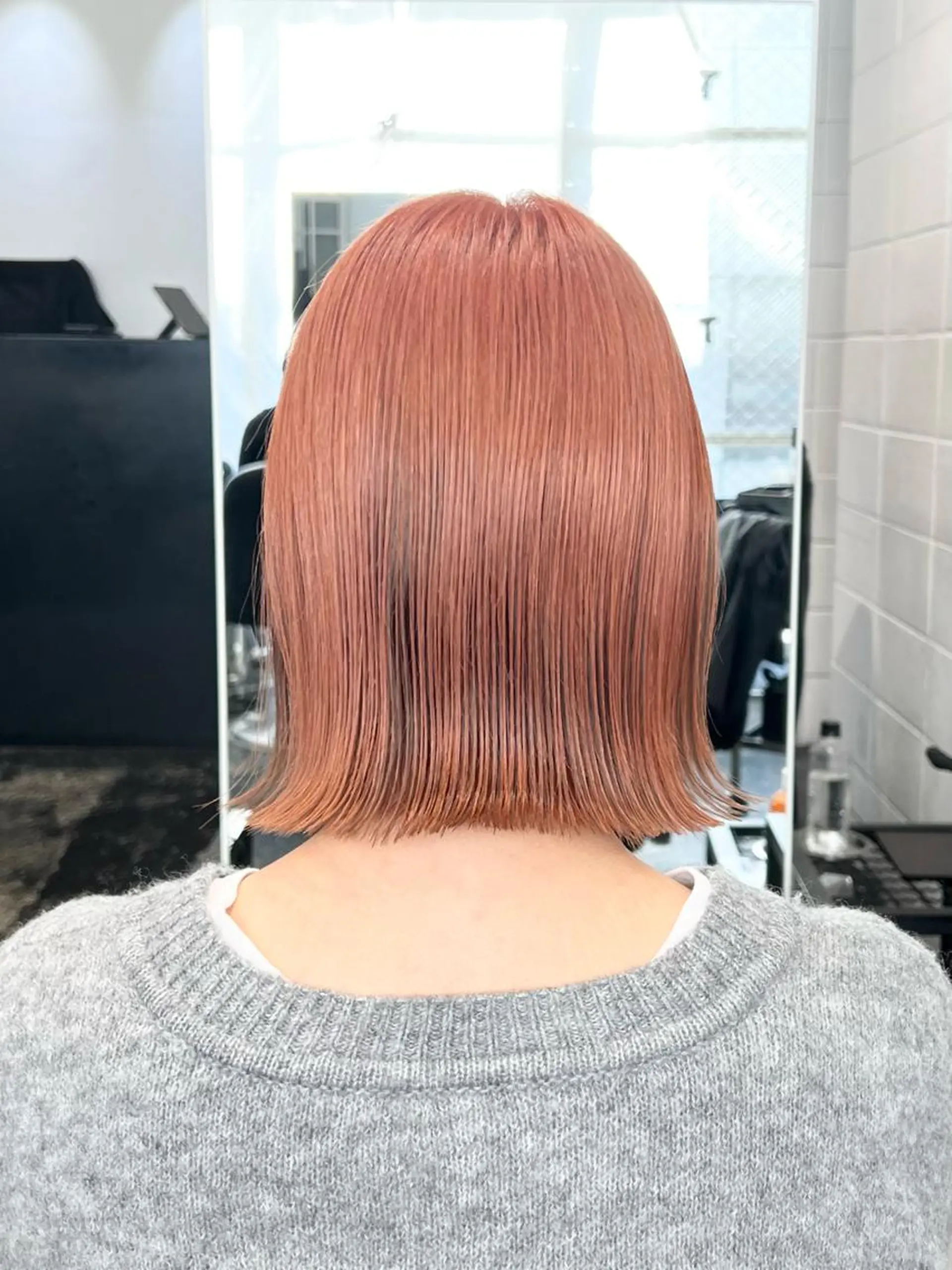ショート カラー ヘアアレンジ ブリーチ ケアブリーチ ダブルカラー オレンジ ピンクカラー カット ヘアカラー トリートメント HARU//原宿🤍 リピート率NO.1のヘアスタイル