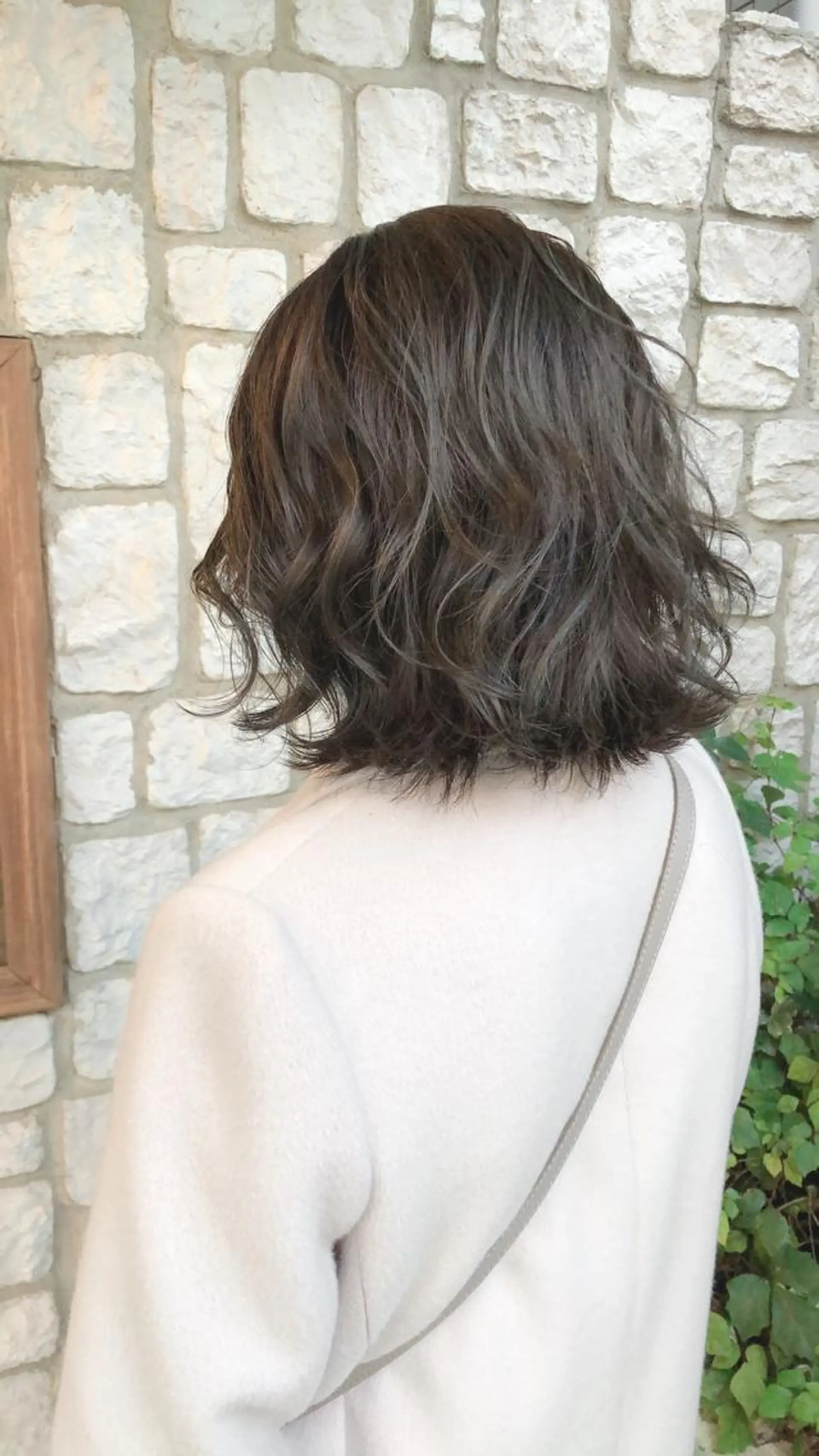 ミディアム カラー ヘアアレンジ ベージュカラー ブルーカラー ブルージュ カット ヘアカラー トリートメント OAK  兵庫所属・OAK 兵庫のヘアスタイル