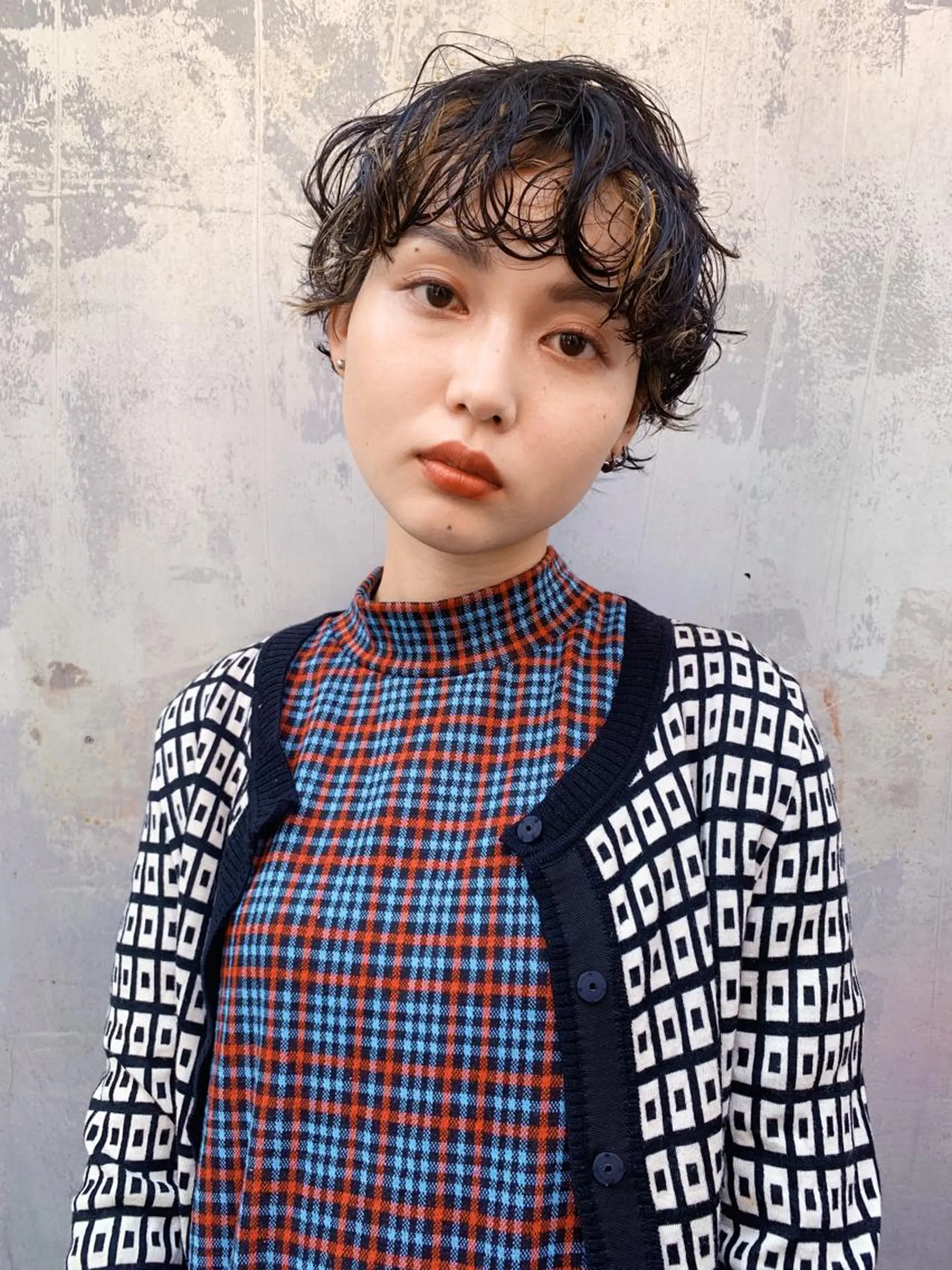 ショート カラー パーマ ショートヘア カット パーマ ヘアセット ブリーチカラーNo. 1🌈 RYOGAのヘアスタイル