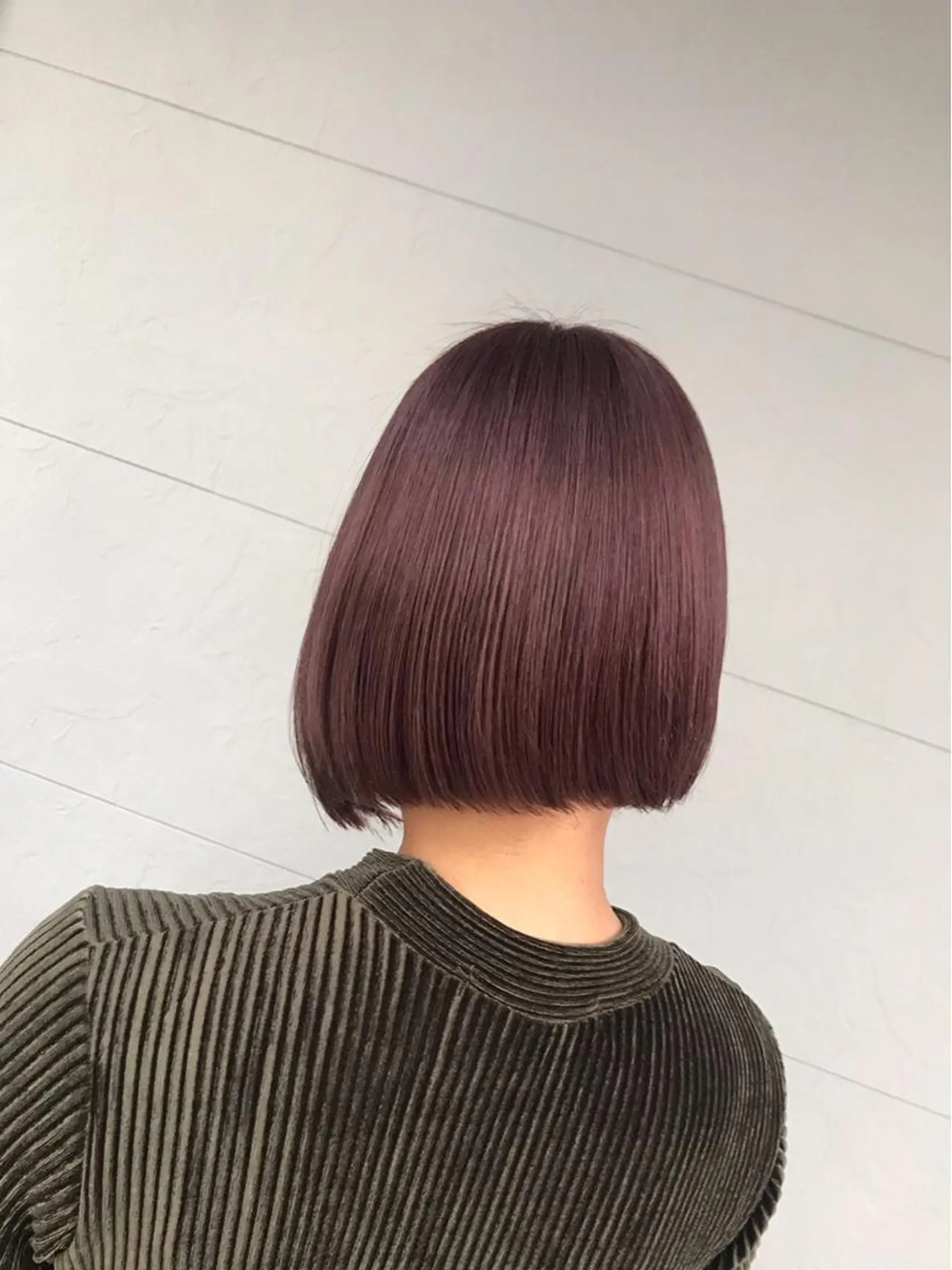 ショート カラー レッドカラー ヘアカラー トリートメント lani 天神大名/ブリーチのヘアスタイル