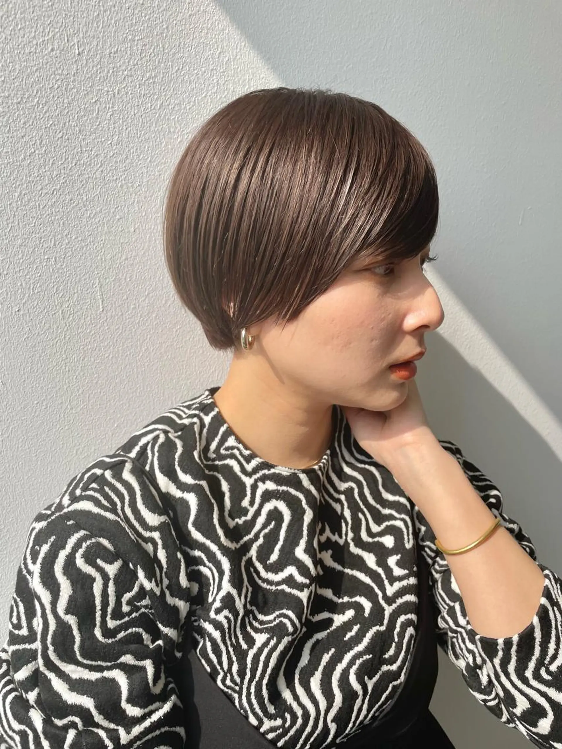 ショート カット ヘアカラー WEG 難波のヘアスタイル