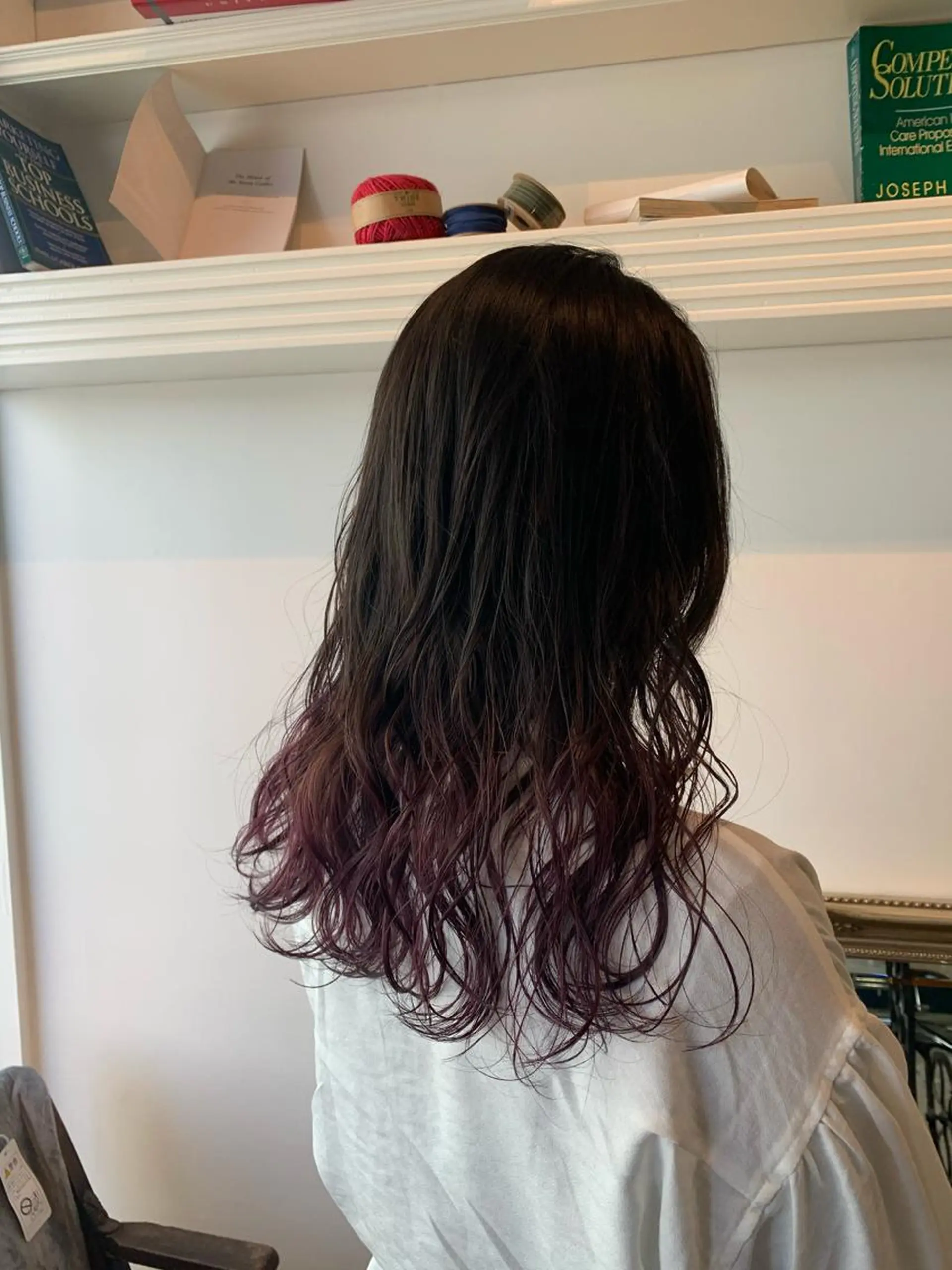 ロング カラー ハイトーン/レイヤー 💜Akaneのヘアスタイル