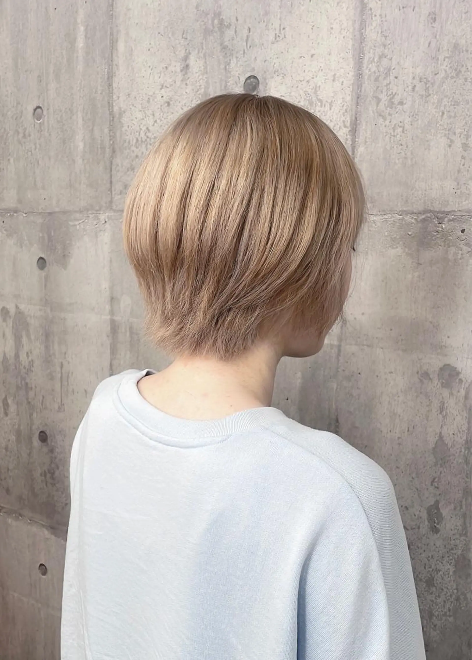 ショート 髪質改善 トリートメント ヘアカラー _WHITE浜松店 もえかのヘアスタイル