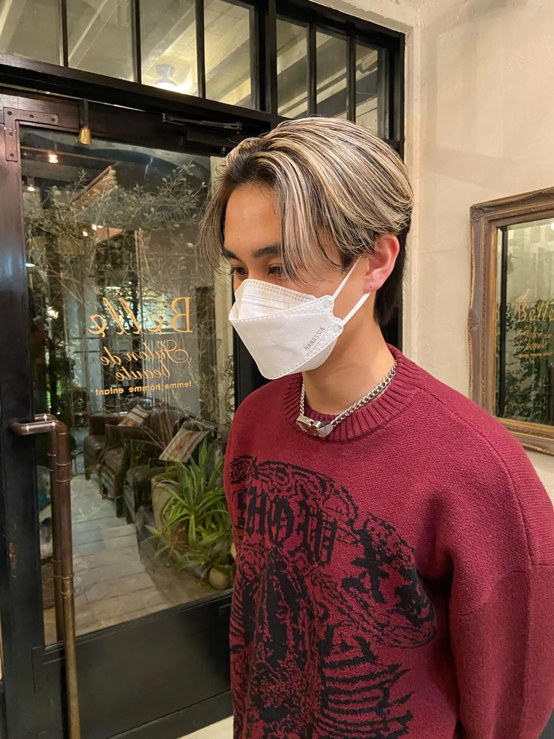 カラー ブリーチ デザインカラー ヘアカラー トリートメント ダメージレス美容師 🌱水島侑理のヘアスタイル