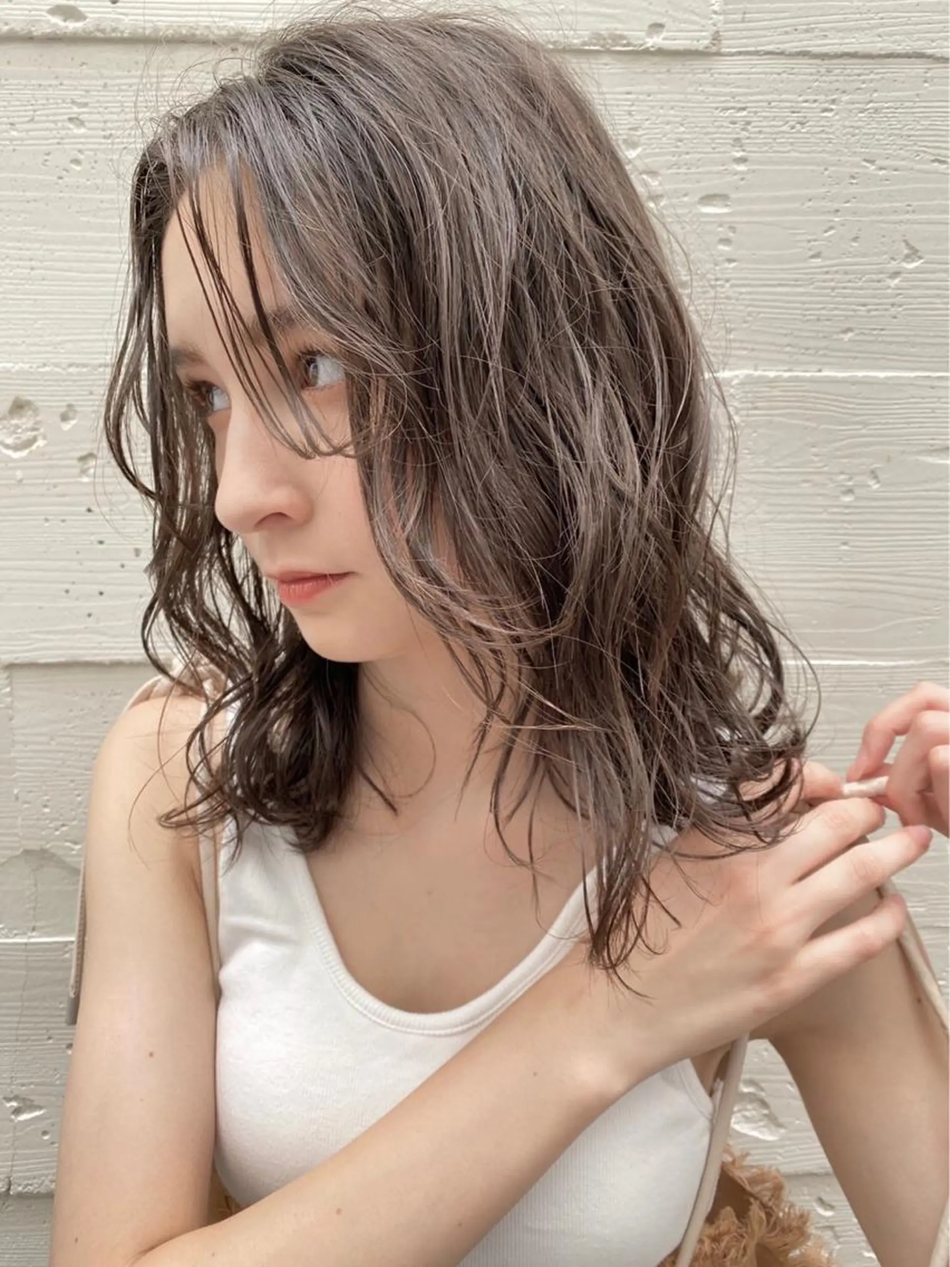 セミロング PARK rooms所属・圧倒的な質感🧡 髪質改善/丸山晴菜のヘアスタイル