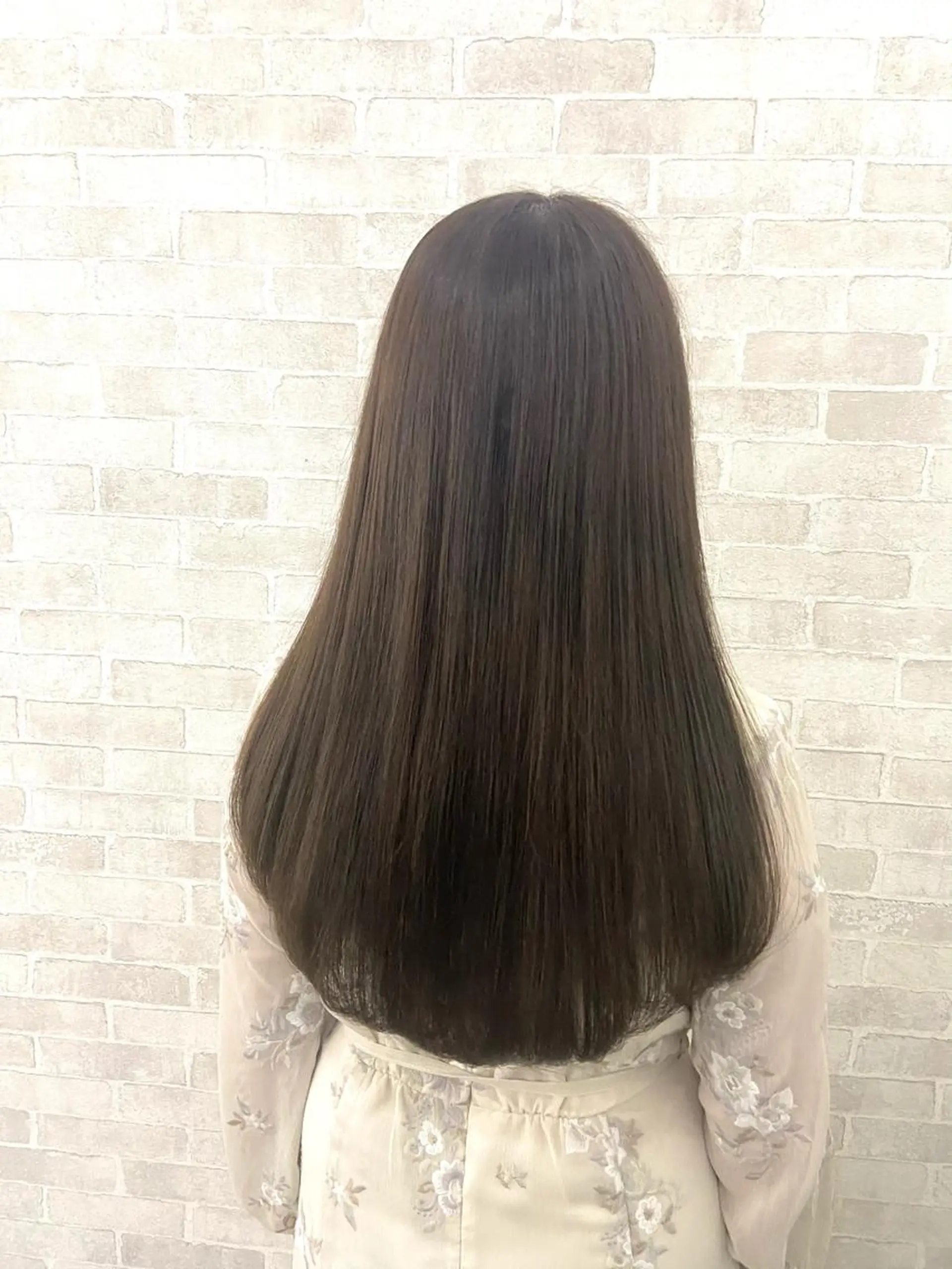 ロング ヘアカラー トリートメント ヘアセット ☆透明感カラー☆まいのヘアスタイル