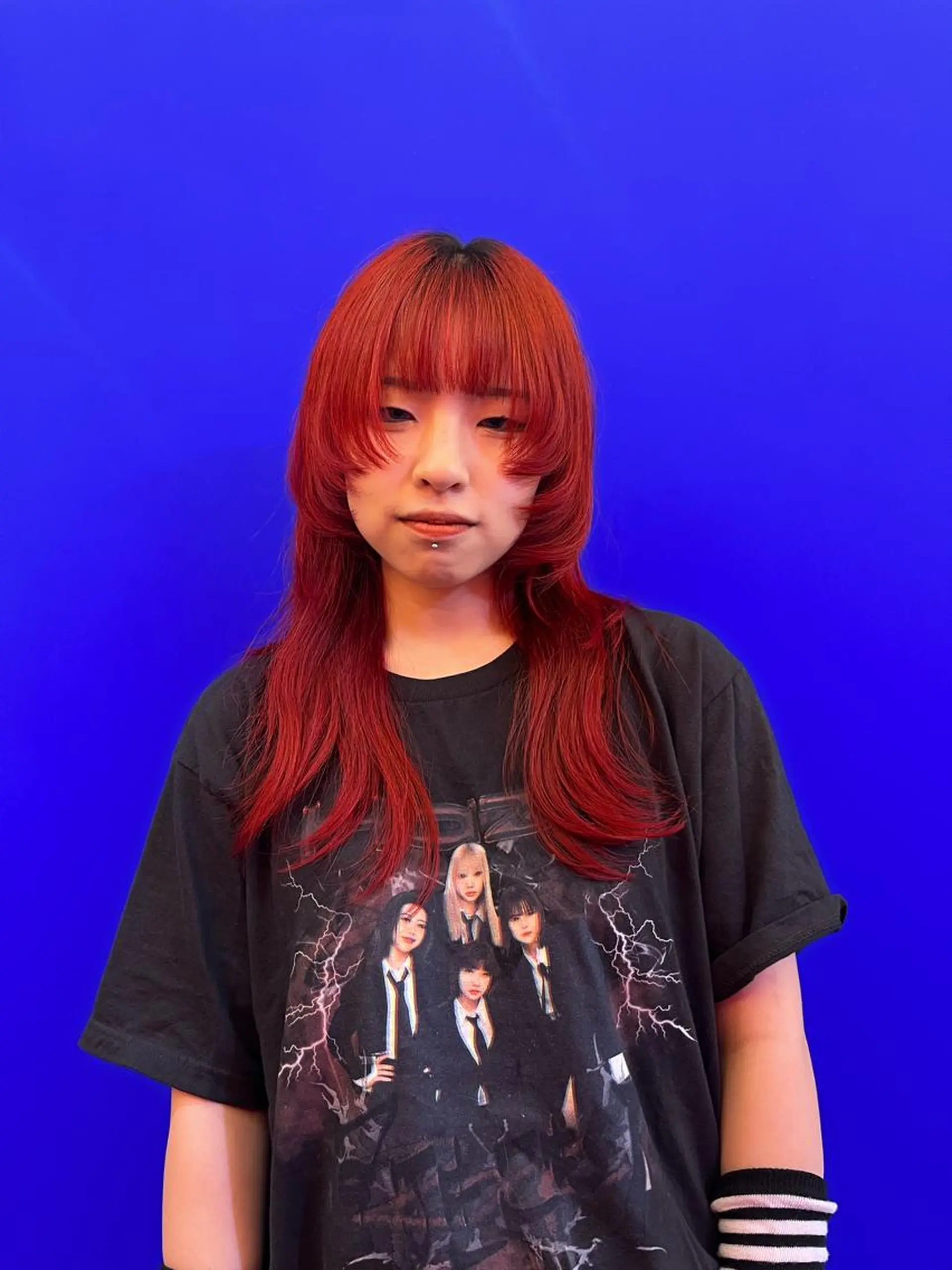 ロング カラー @kyoniyy KYONIのヘアスタイル