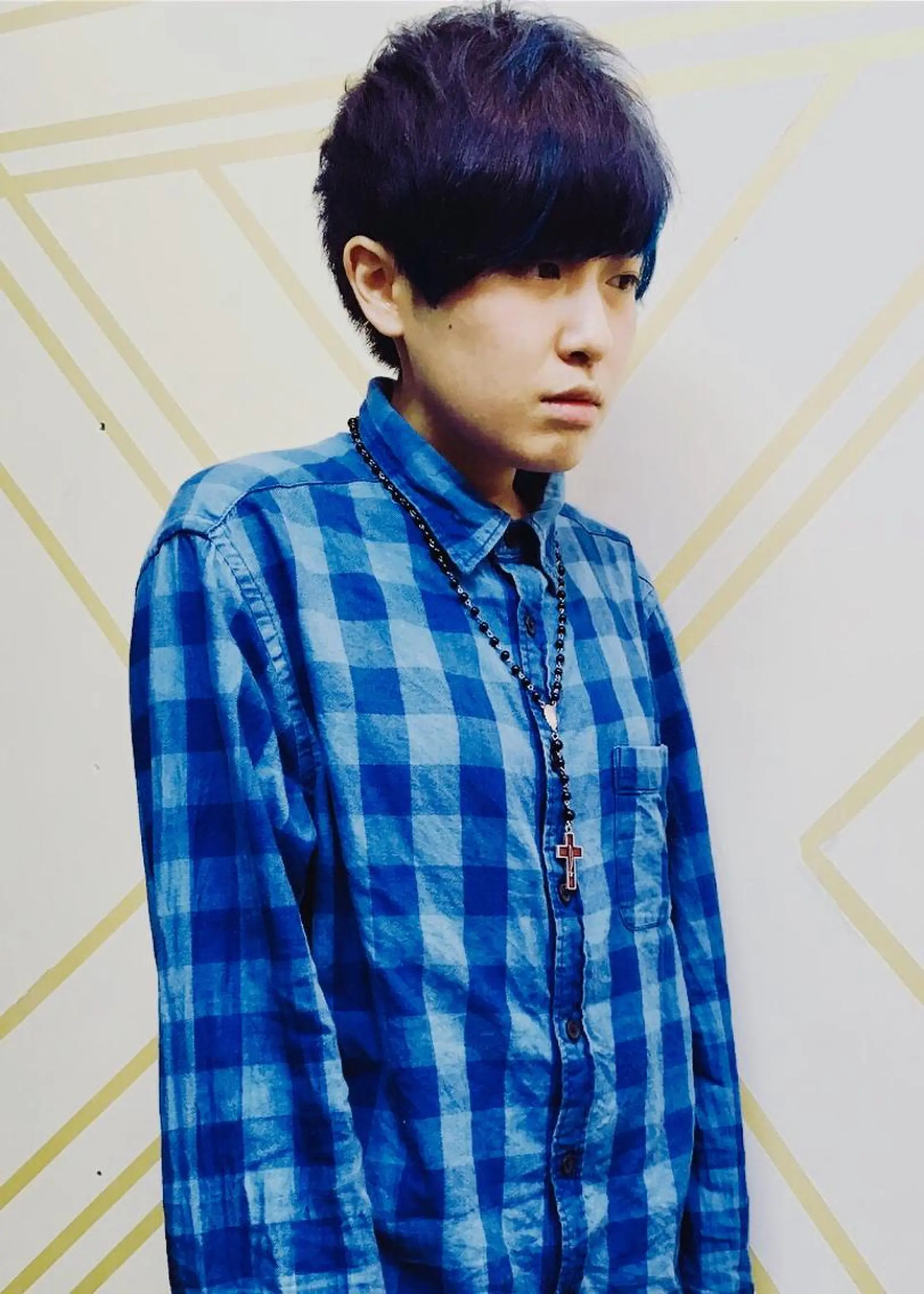 ショート カラー Drei.B.（ドライヴ）所属・ヨシダ アズサのヘアスタイル