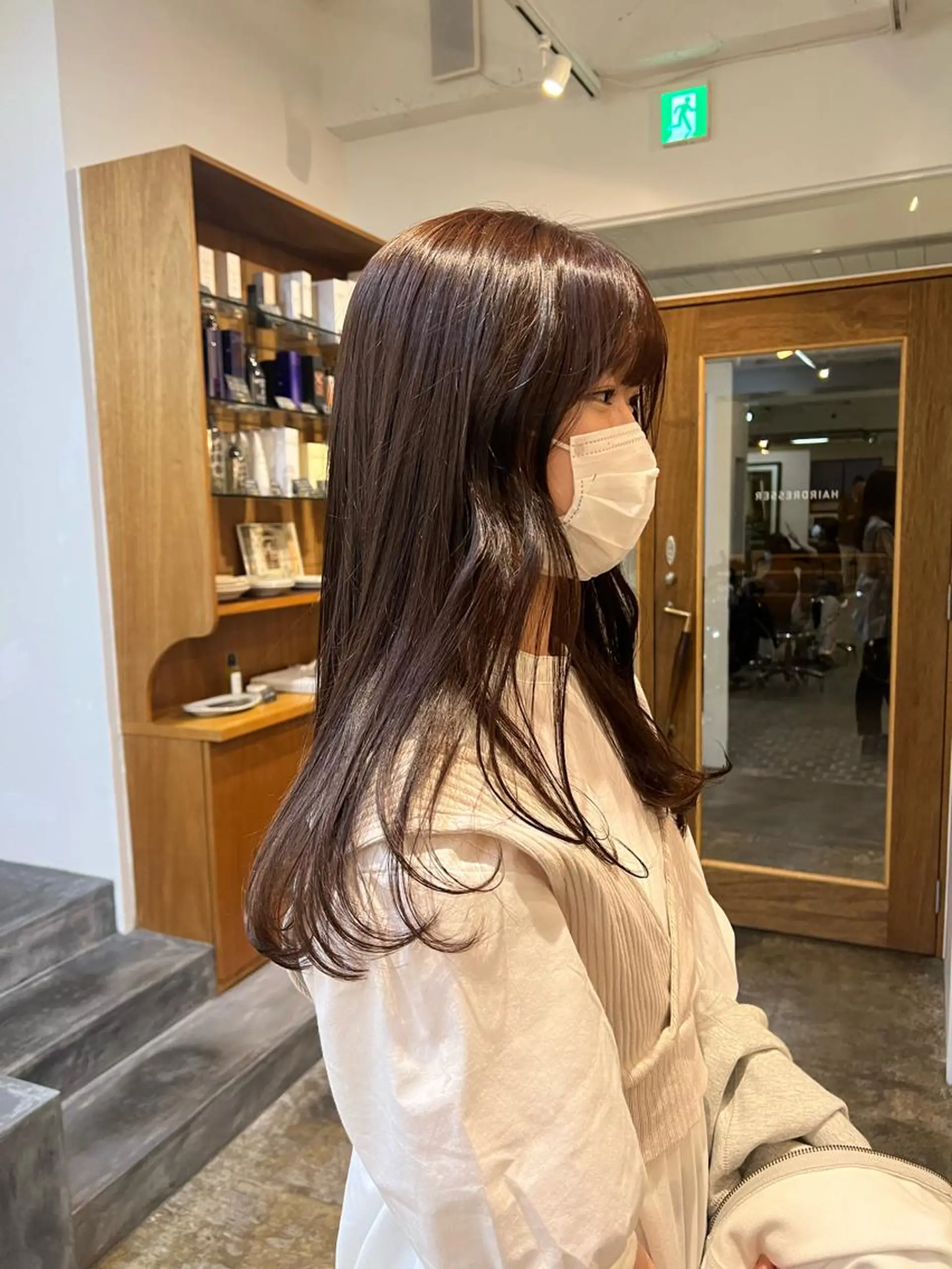 セミロング ヘアカラー KOCHAB本山店所属・鈴木 三保のヘアスタイル