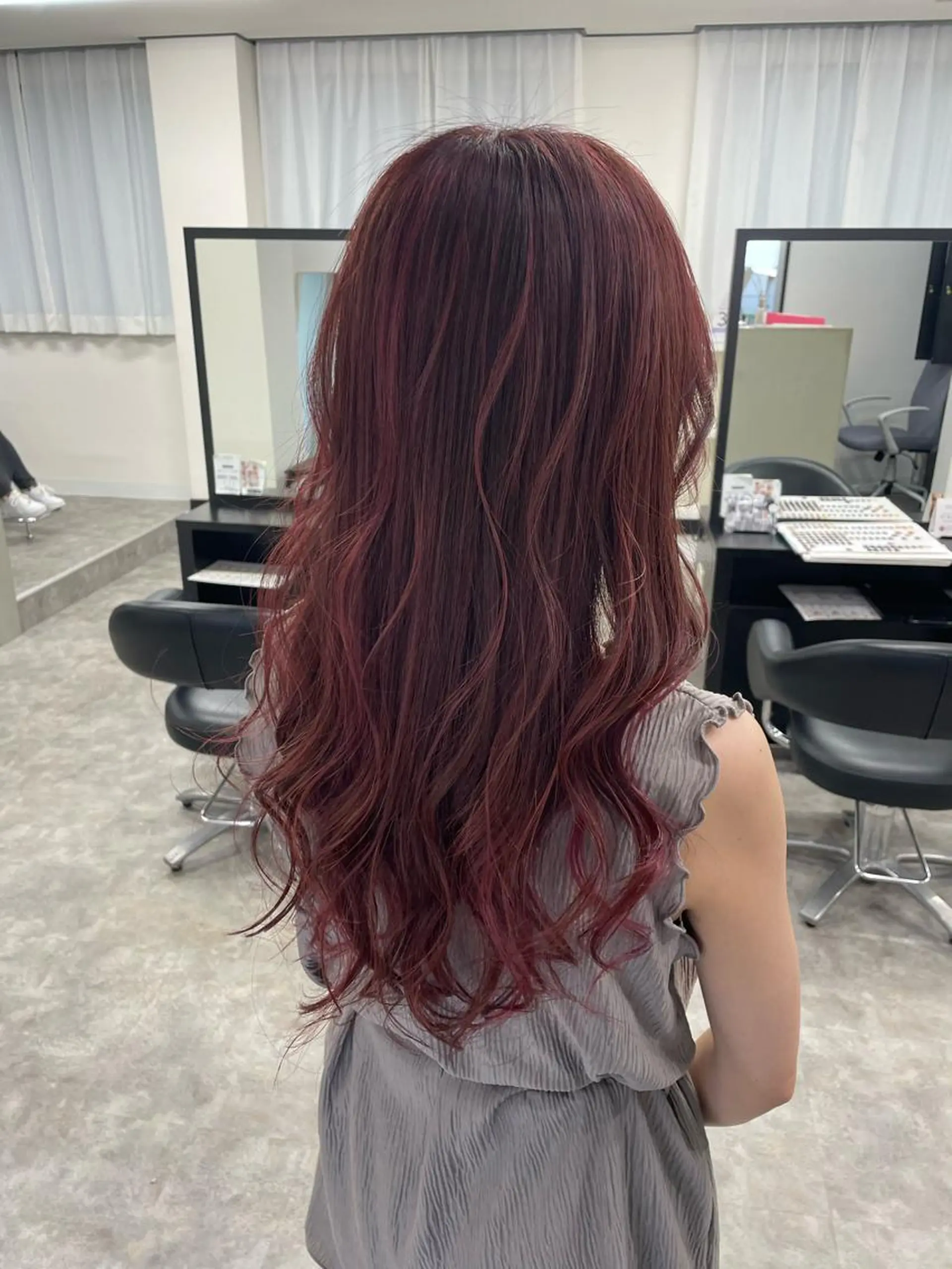 ロング カラー ハイライトカラー ピンクカラー ハイライト LOBY浦添店所属・LOBY浦添店 NABEのその他イメージ