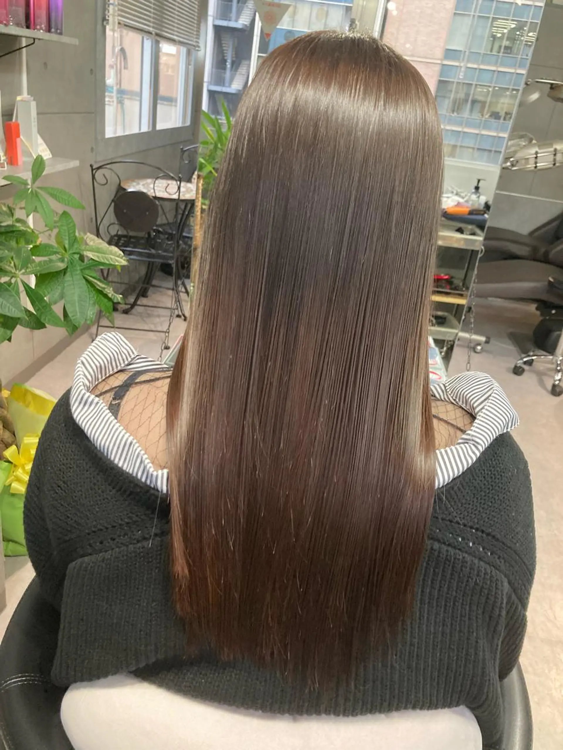 ロング 髪質改善☺︎縮毛矯正 ふじい まりんのヘアスタイル