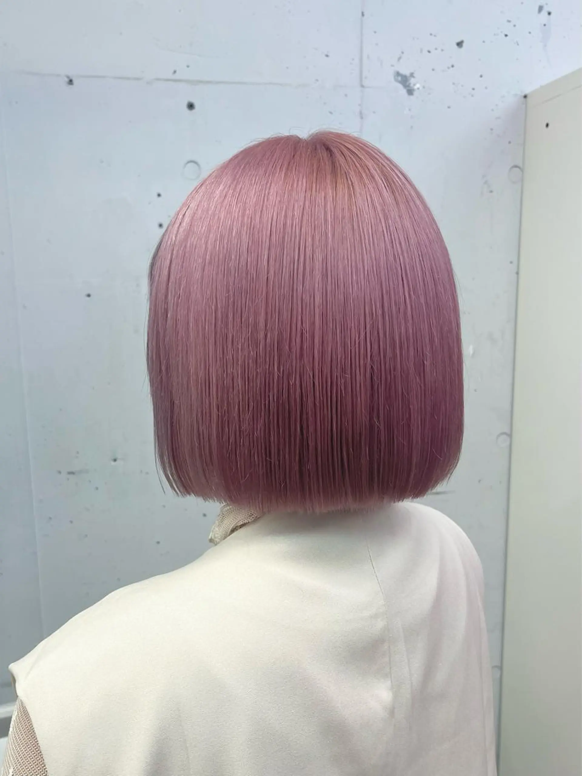 ミディアム カラー ヘアカラー トリートメント ヘアセット 🌈ベージュ艶髪🌈 ボブ/ユウトのヘアスタイル