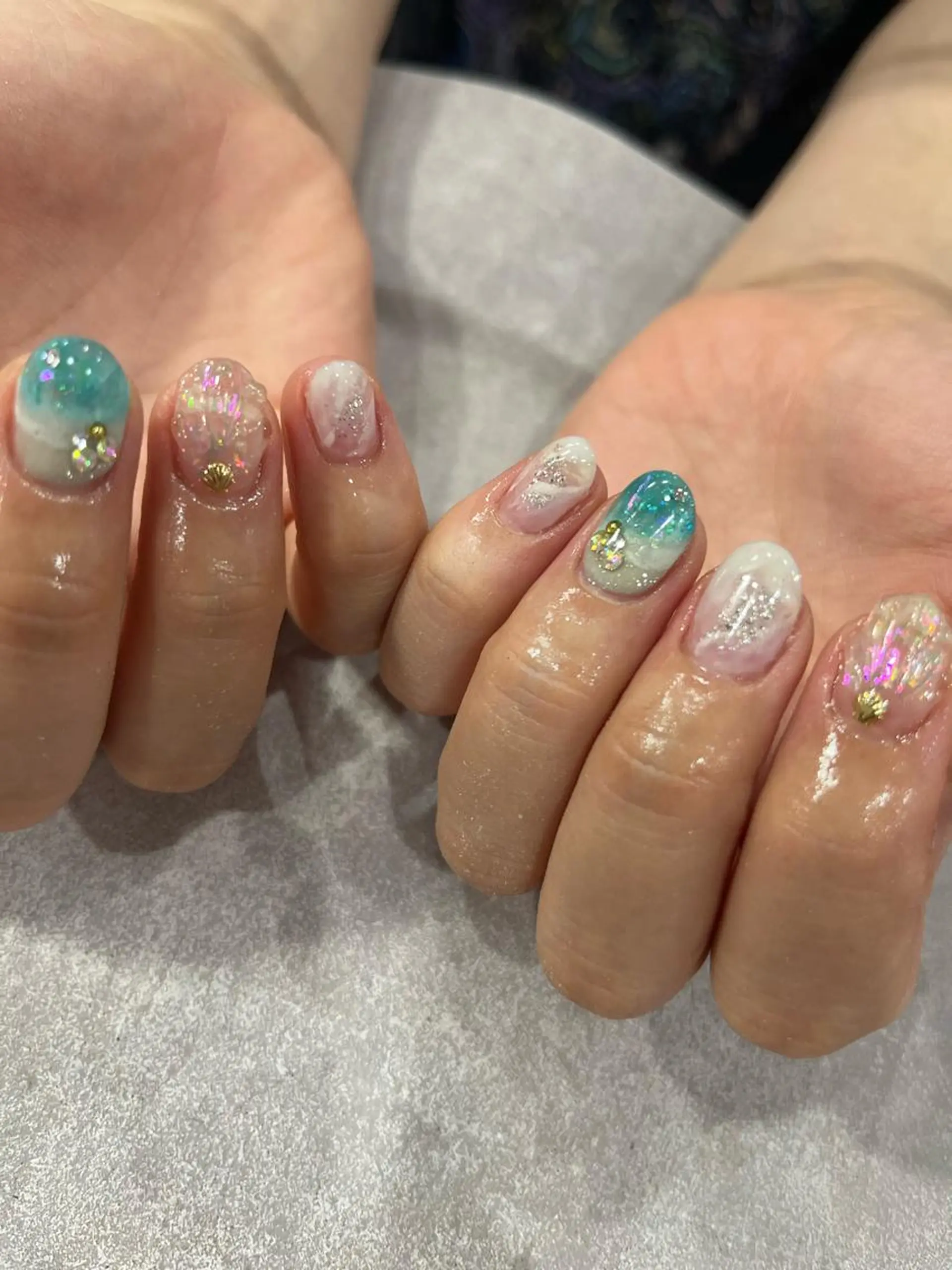ネイル wooone所属・wooone nail.rieのネイルデザイン