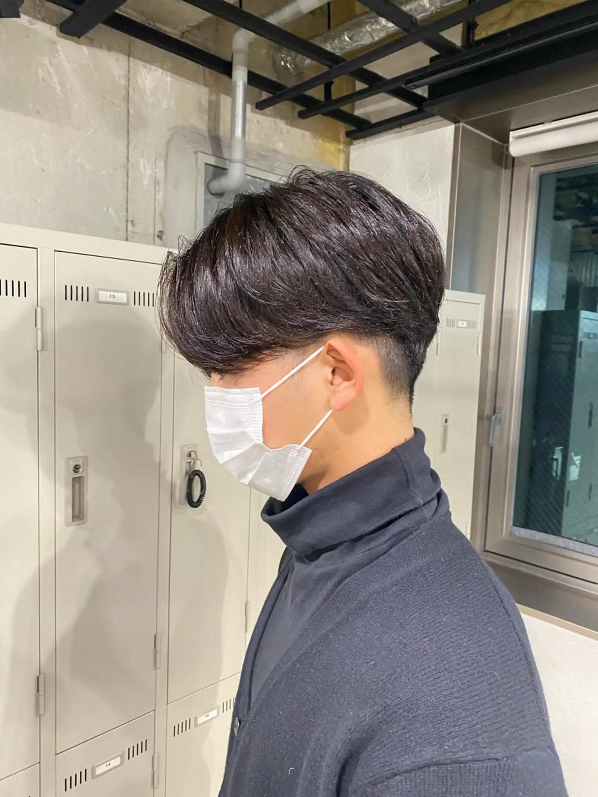 ショート パーマ メンズ 🟦ニュアンス/メン ズパーマ横浜🟦のヘアスタイル