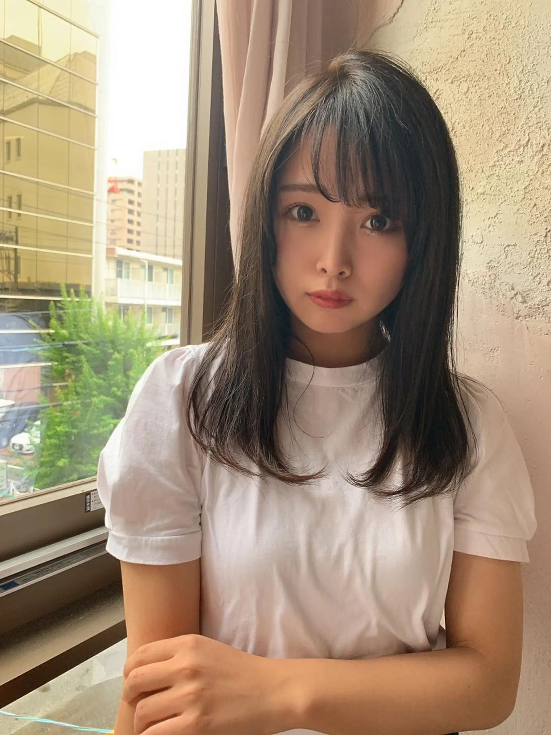 セミロング カラー パーマ ヘアアレンジ ネイル マツエク・マツパ Lond jeloud 名古屋所属・髪質改善/エクステ の達人/杉原碧仁のヘアスタイル