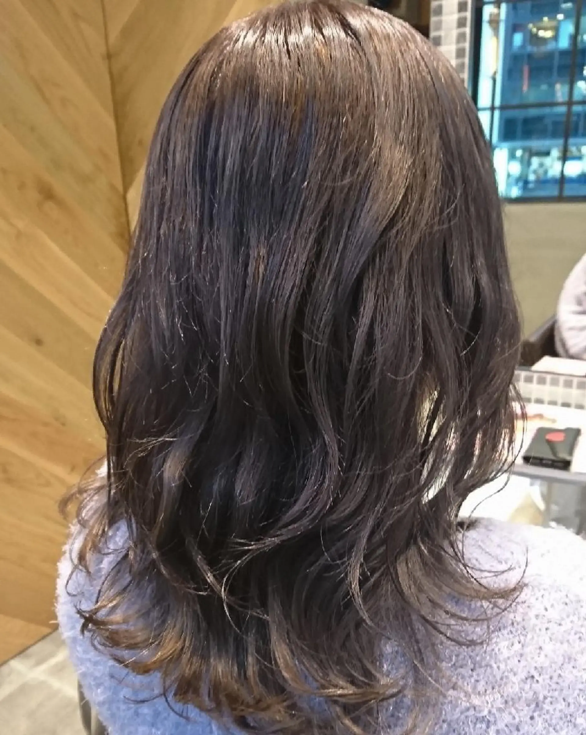 ミディアム カラー カット ヘアカラー トリートメント youres センター南所属・今満 精二のヘアスタイル