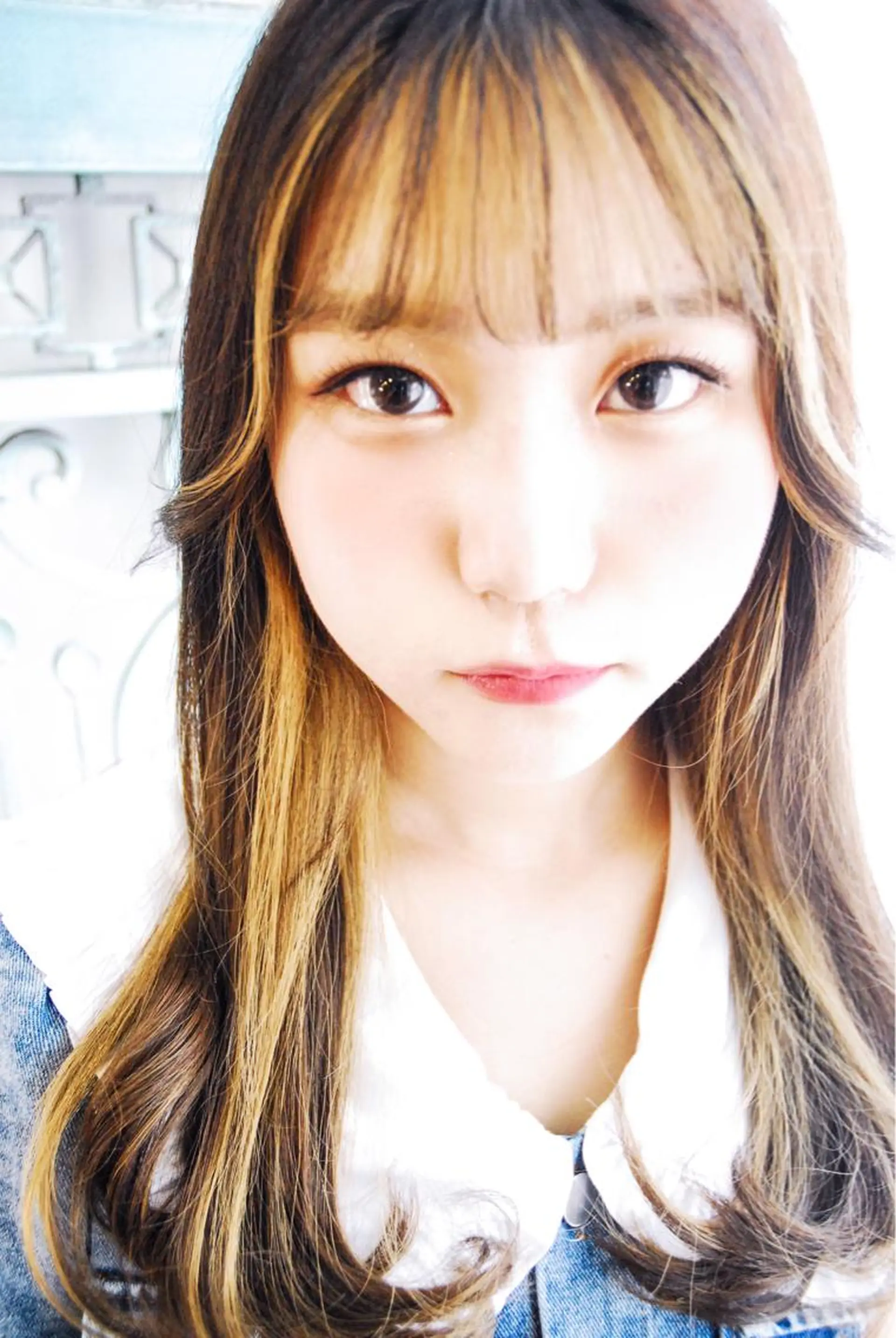 ロング カラー パーマ ヘアアレンジ メンズ ヘアカラー ヘアセット 表参道Lise おおいしおりのヘアスタイル