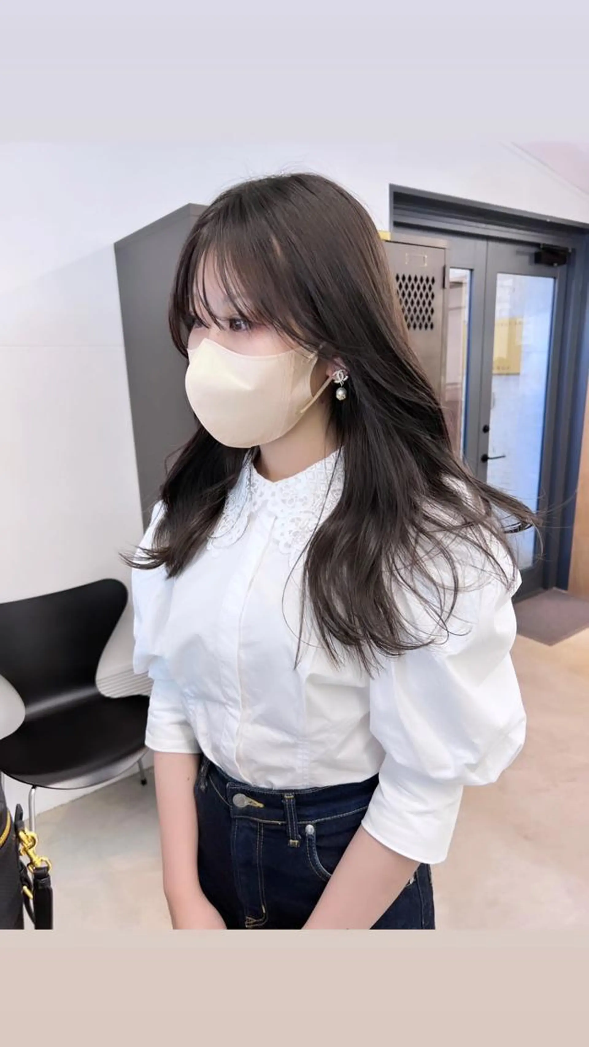 ロング カラー カット ヘアカラー トリートメント 樫原裕二 /柔らかいカラーのヘアスタイル