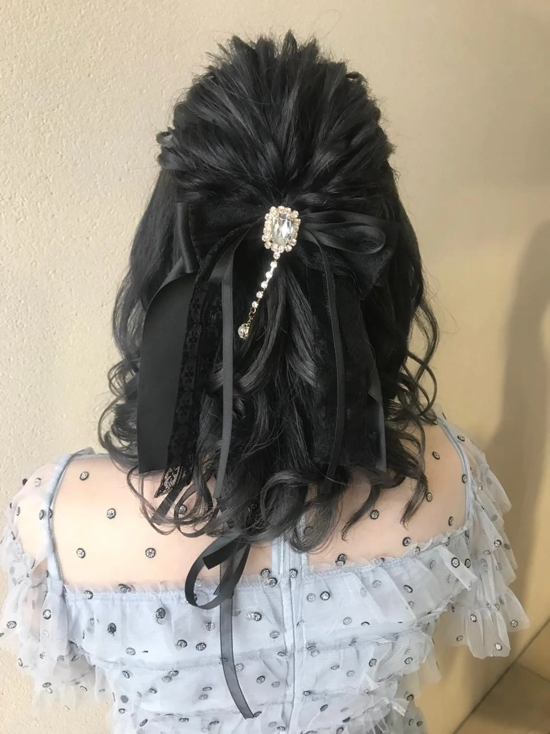 ミディアム ヘアアレンジ 沢田 瞳のヘアスタイル