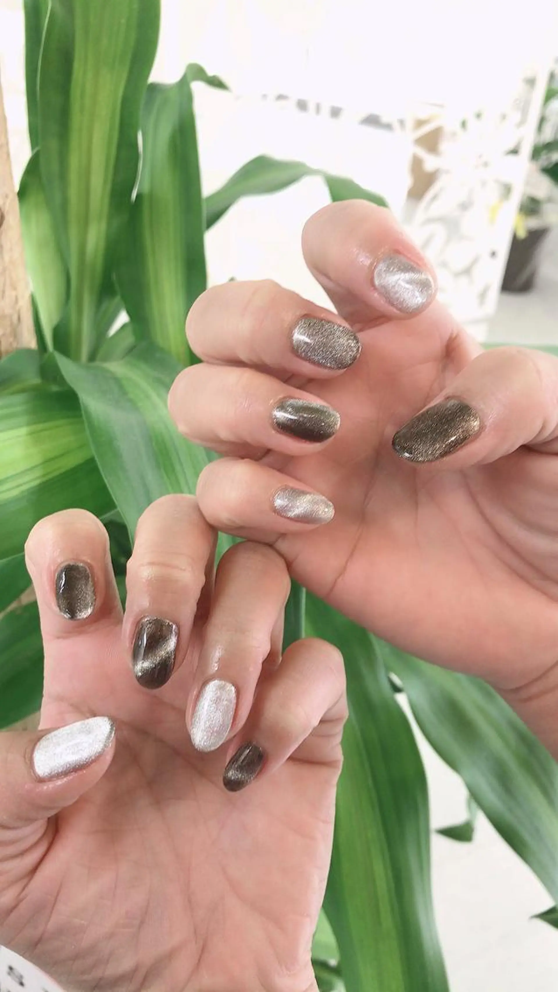ネイル フラッシュネイル フットネイル フレンチネイル ジェルネイル ガラスフレンチ brilliant s.kのネイルデザイン