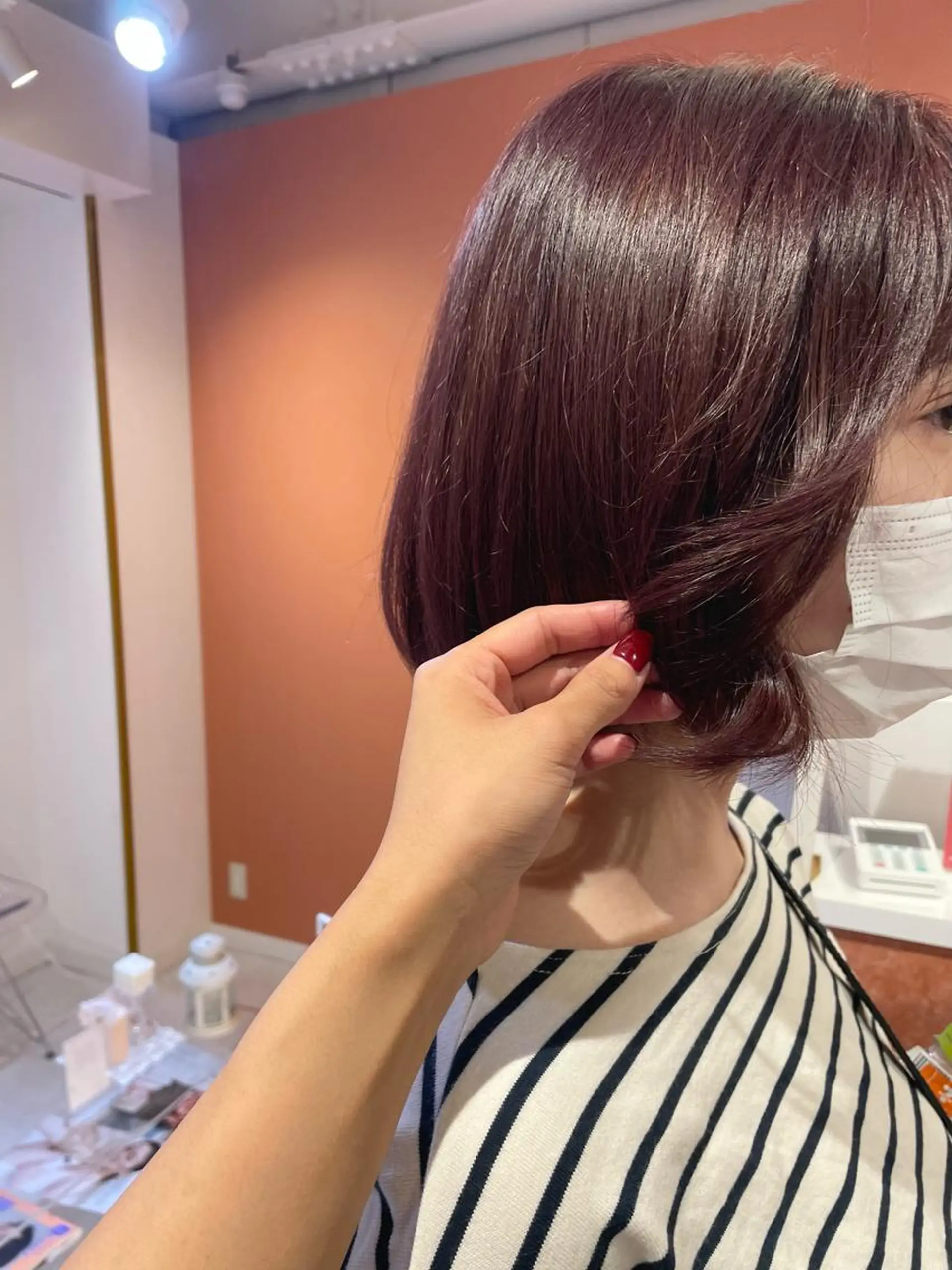 ショート ボブ カット 和田 真依のヘアスタイル