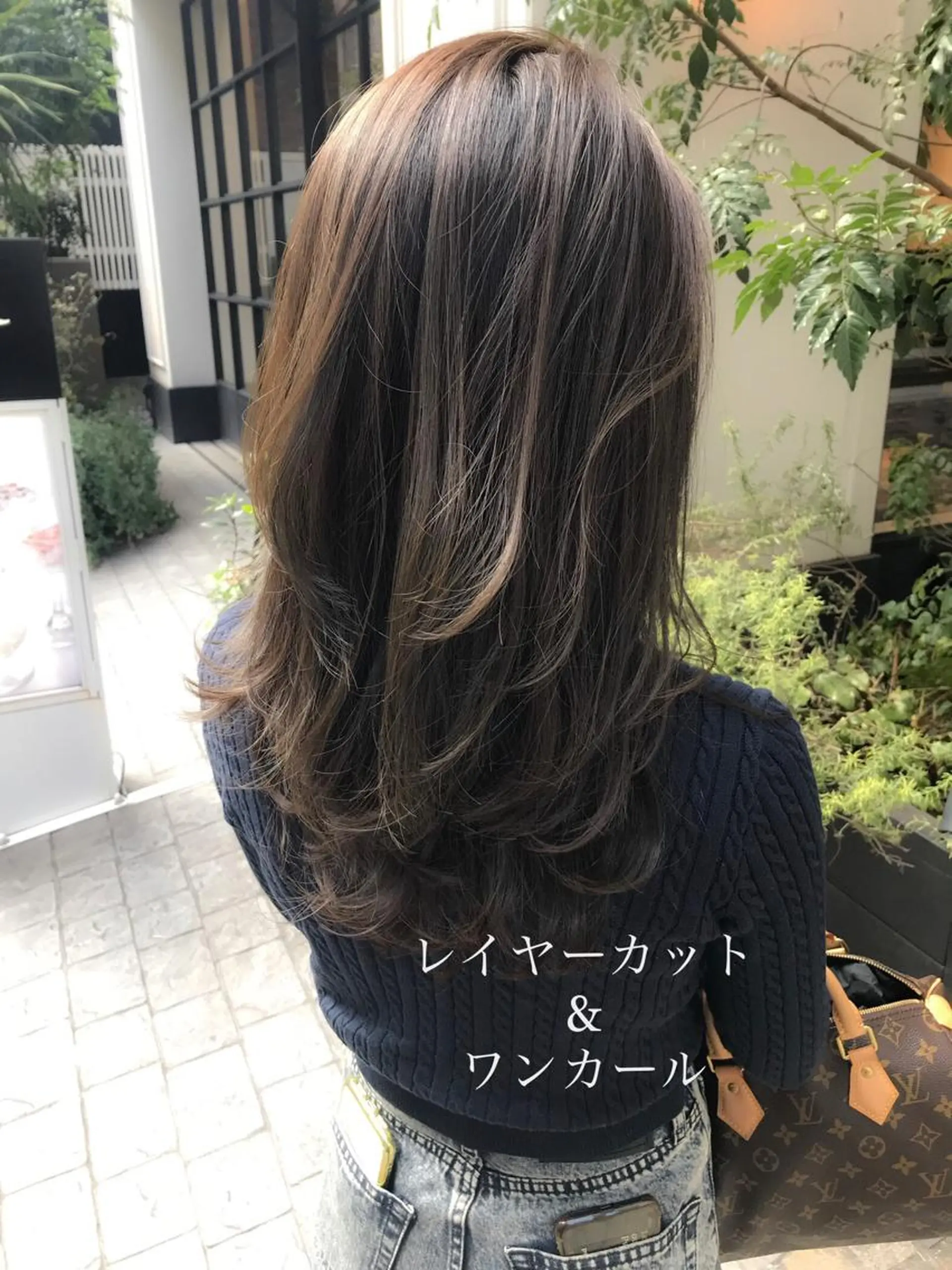 セミロング レイヤーカット LOMA🇰🇷 銀座クボタのヘアスタイル