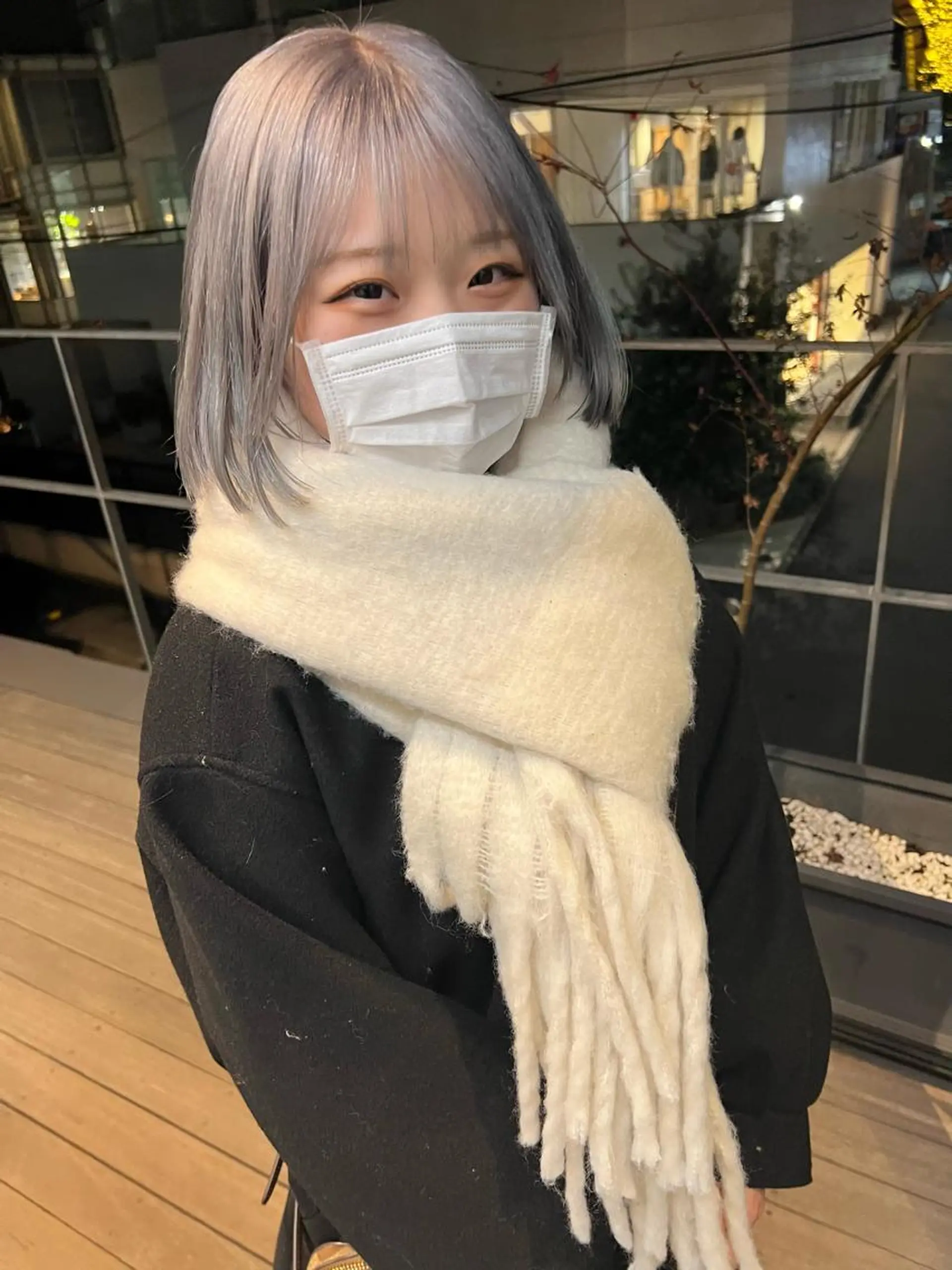 ショート カラー カット 縮毛矯正 sakoda shunkiのヘアスタイル