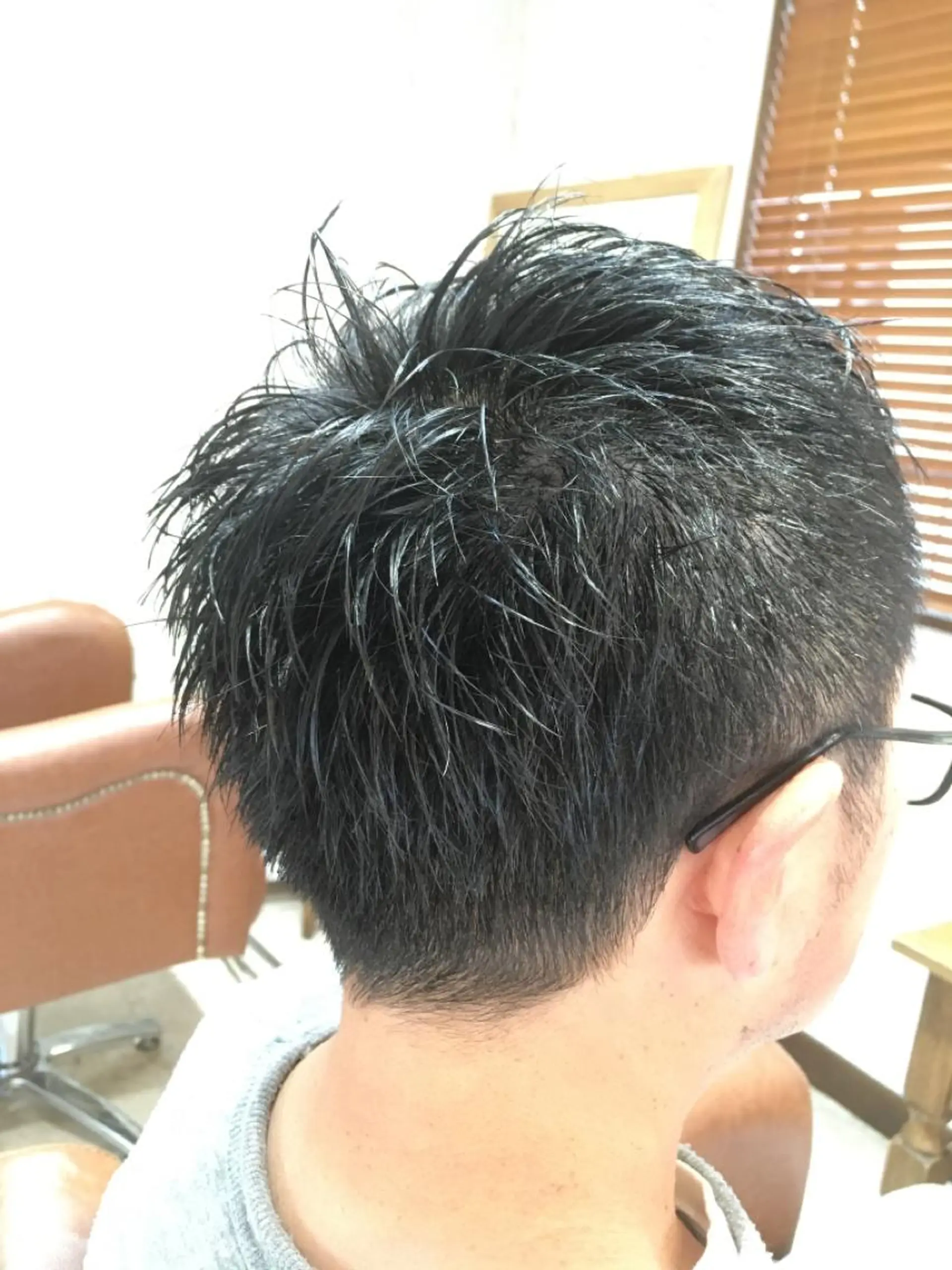 ショート メンズ カット fossette okadaのマツエク・マツパデザイン