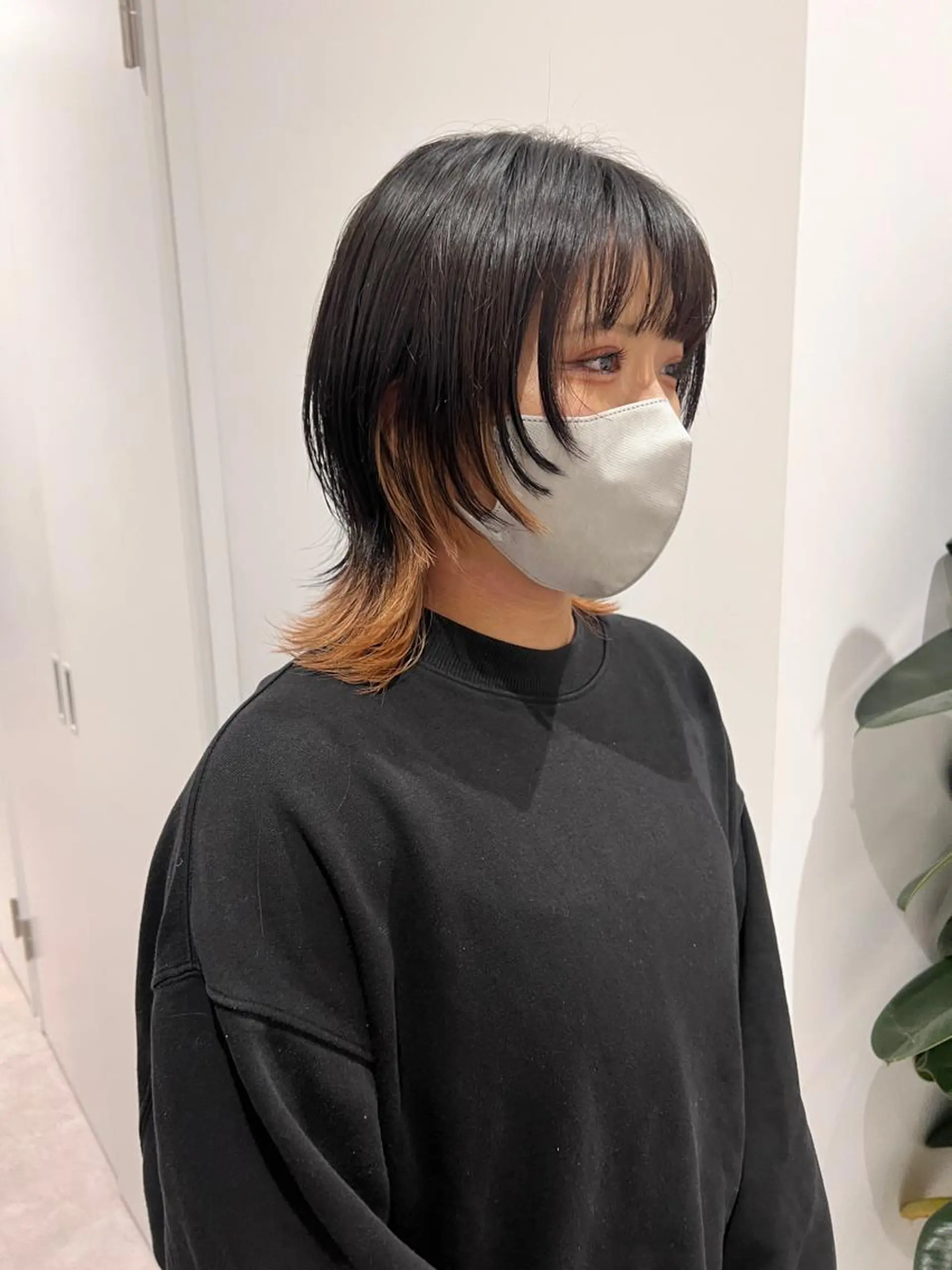 ミディアム カット ally hairsalon所属・Emi .のヘアスタイル