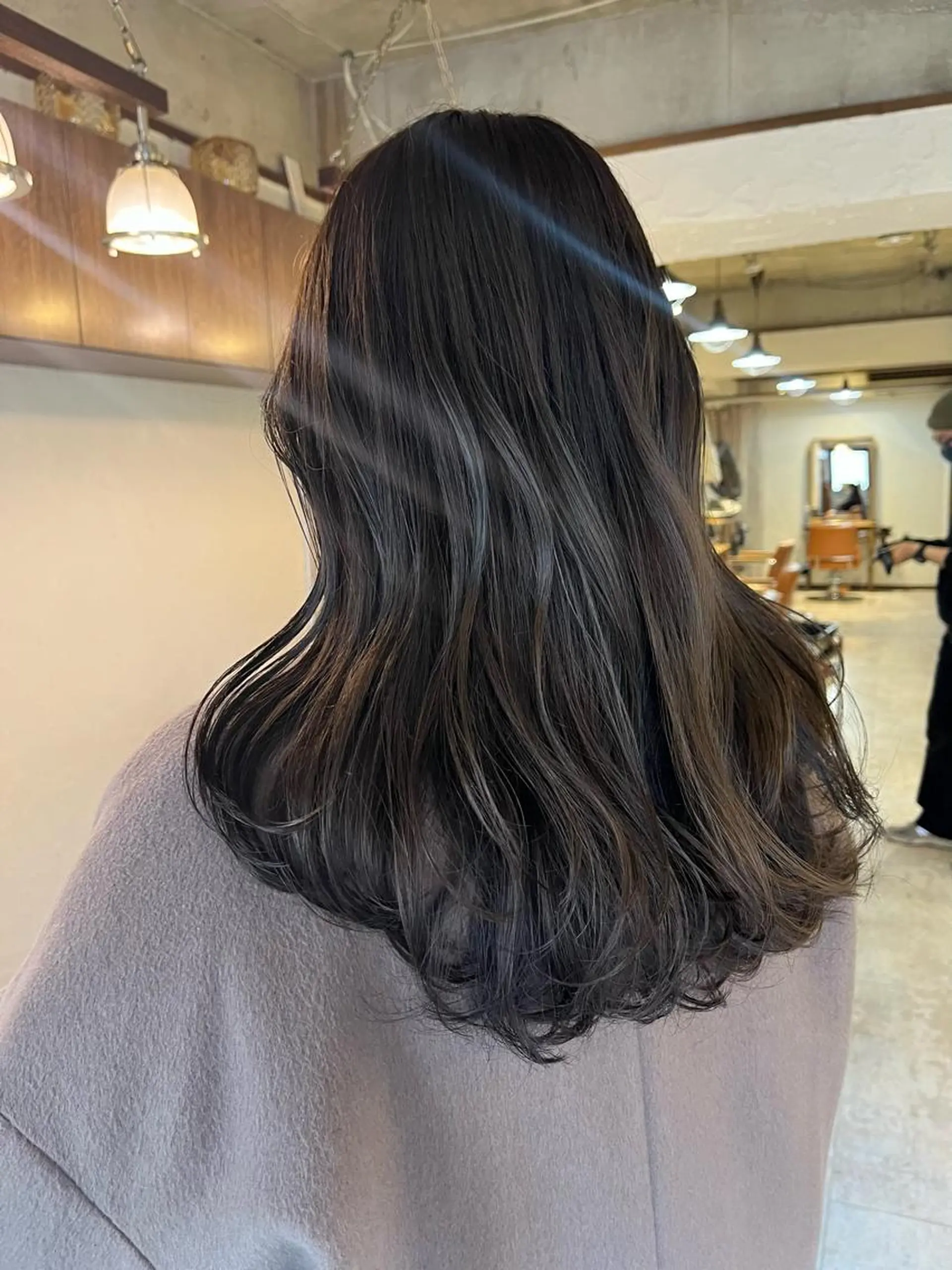 ロング カラー カット ヘアカラー トリートメント conne&riri所属・MA YUのヘアスタイル