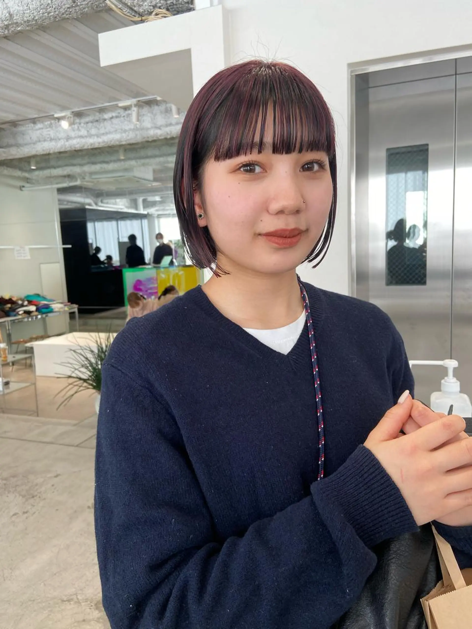 ミディアム カット STAN WOOD所属・似合わせcut 🔥yutakaのヘアスタイル