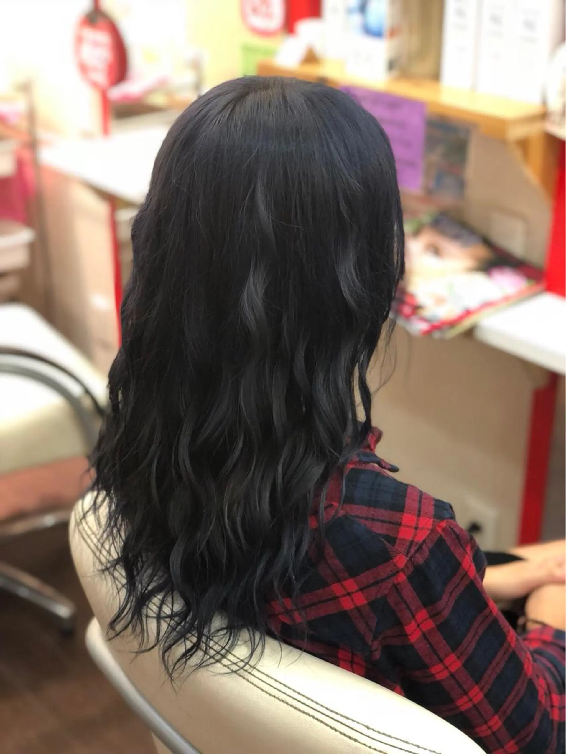 ロング カラー ヘアカラー トリートメント たけい ゆうきのヘアスタイル